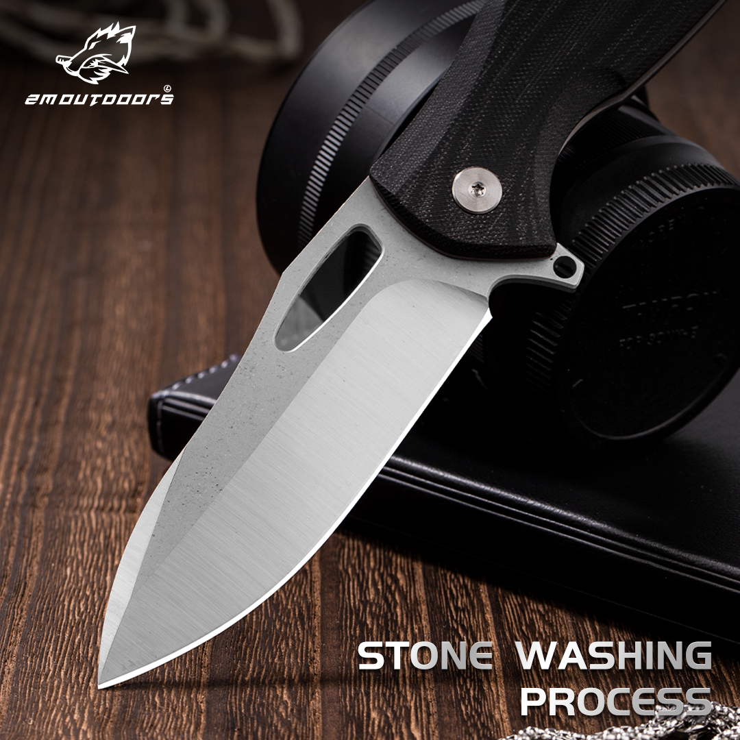 1PC Outdoor Folding Knife Kitchen Multi-purpose Knife Fruit Knife Adventure Knife, CNC Fine Grinding Process, D 2 Blade, G10 Non-slip Handle, Can Be Used For Hiking, Wilderness Survival, Camping And Other Outdoor Activities, Gifts