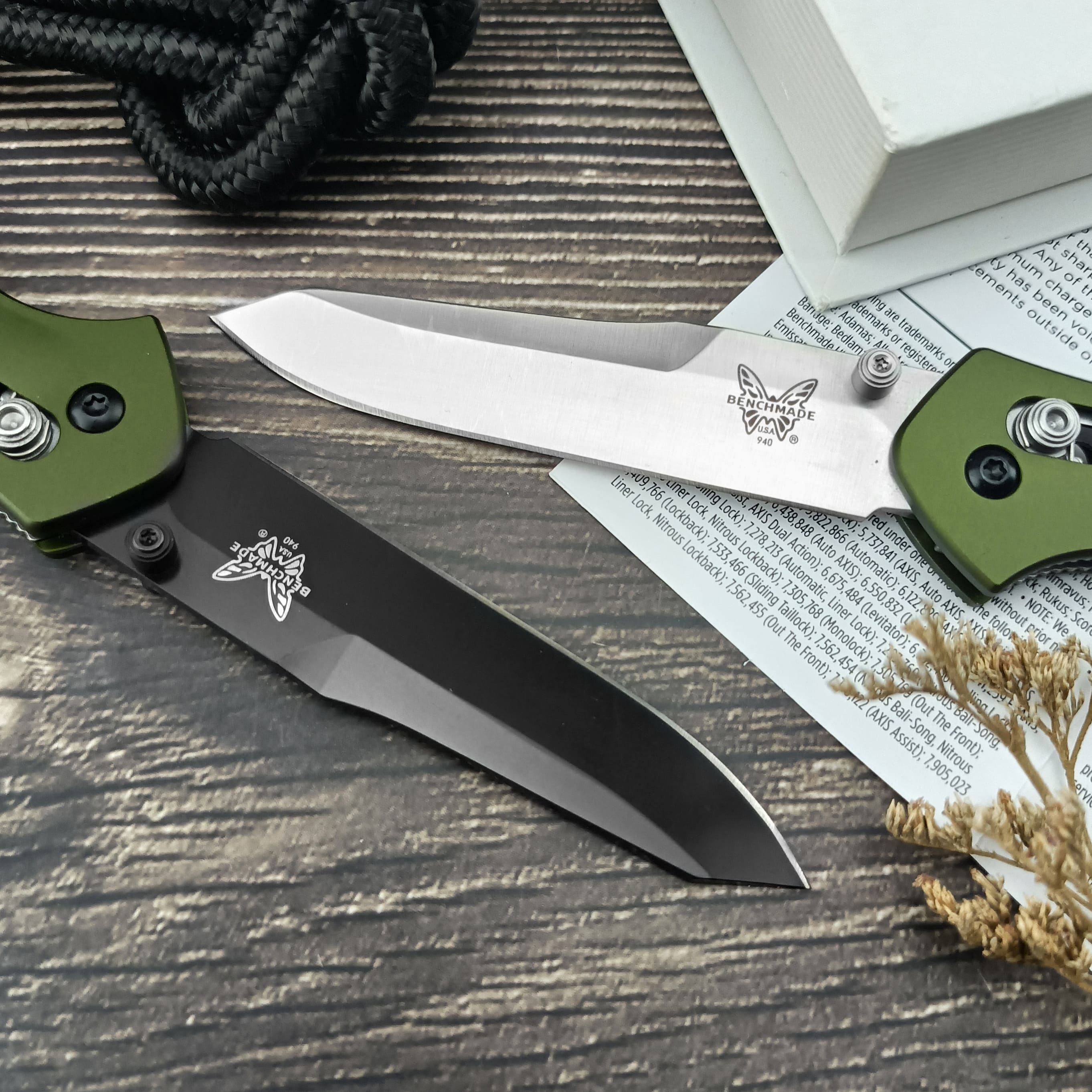 BM 940 Folding Knife – Aluminum Alloy Handle with Bearing Lock, CNC Laser-Precision Crafting, Reliable Everyday Carry Knife