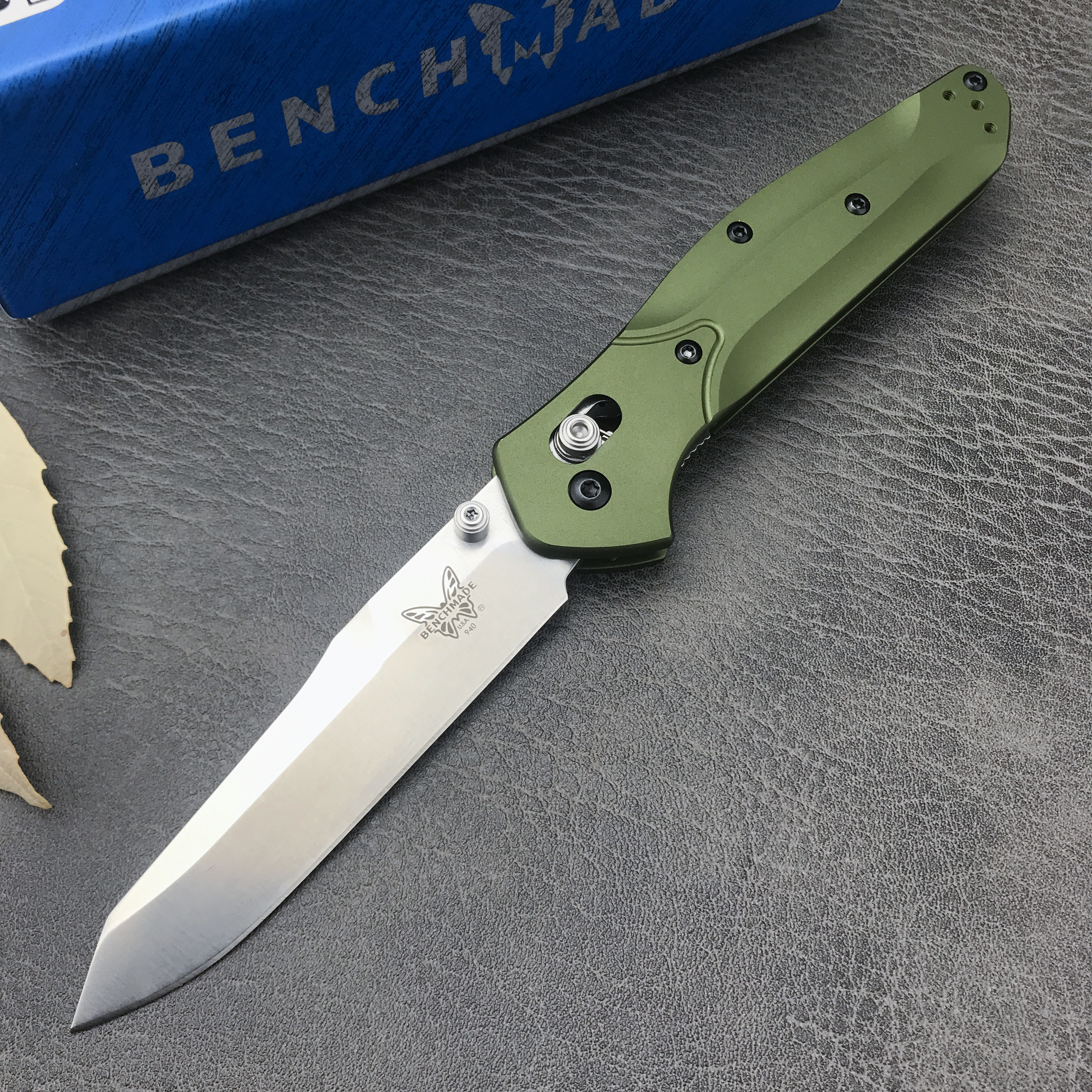 BM 940 Folding Knife – Aluminum Alloy Handle with Bearing Lock, CNC Laser-Precision Crafting, Reliable Everyday Carry Knife