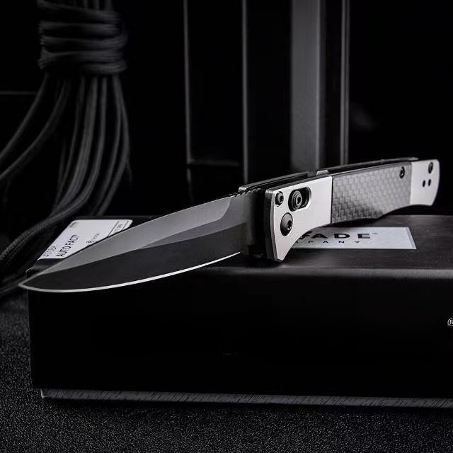 BM4170 Outdoor Folding Knife – S90V High-Hardness Steel, Aluminum-Carbon Fiber Handle, Versatile EDC Tool for Fishing, Hiking & Daily Carry