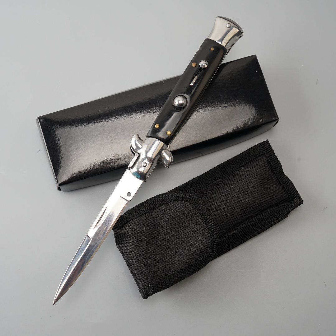 Italian-Style Outdoor Folding Knife – High Hardness Blade, Durable EDC Design, Multi-Purpose Camping Tool