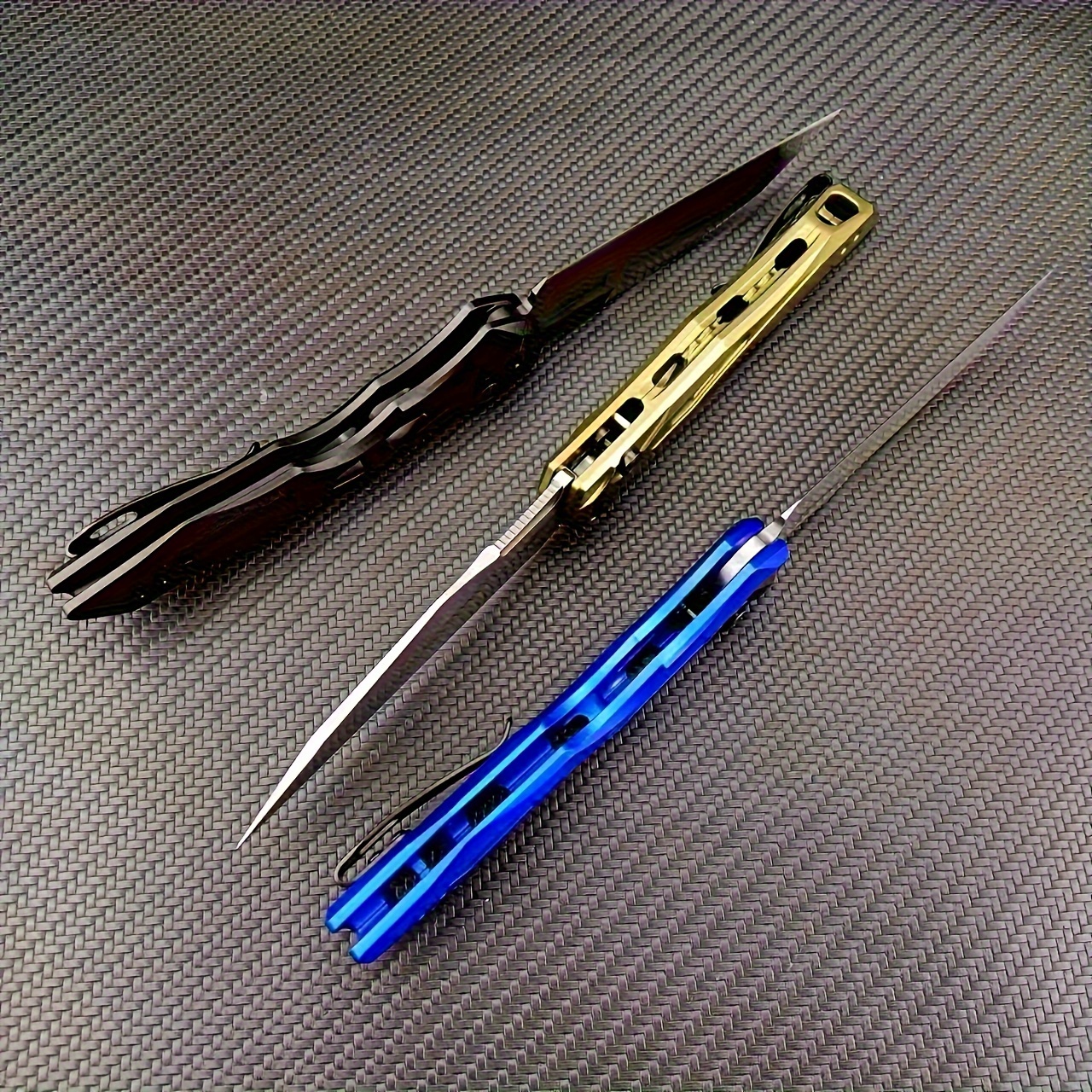 Kershaw Kaxiu 7650 Outdoor Folding Knife Portable CPM-154 Sanding Folding Knife, Aviation Aluminum Handle Survival Knife