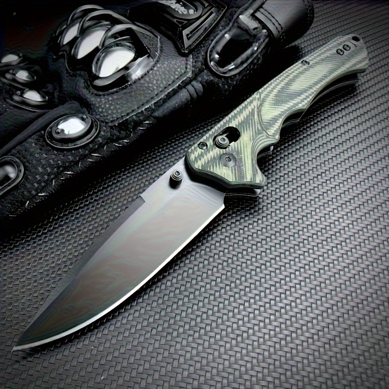 BM1401 Folding Knife – S30V Blade with G10 Handle, Ergonomic Outdoor EDC Knife for Camping, Hiking & Everyday Reliability