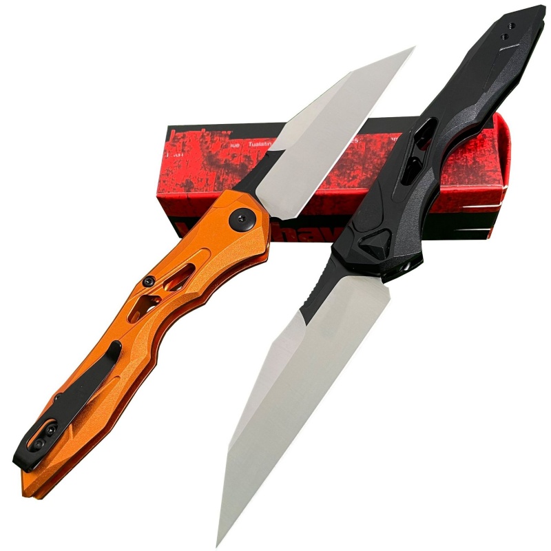 Kershaw Kaxiu 7650 Outdoor Folding Knife Portable CPM-154 Sanding Folding Knife, Aviation Aluminum Handle Survival Knife