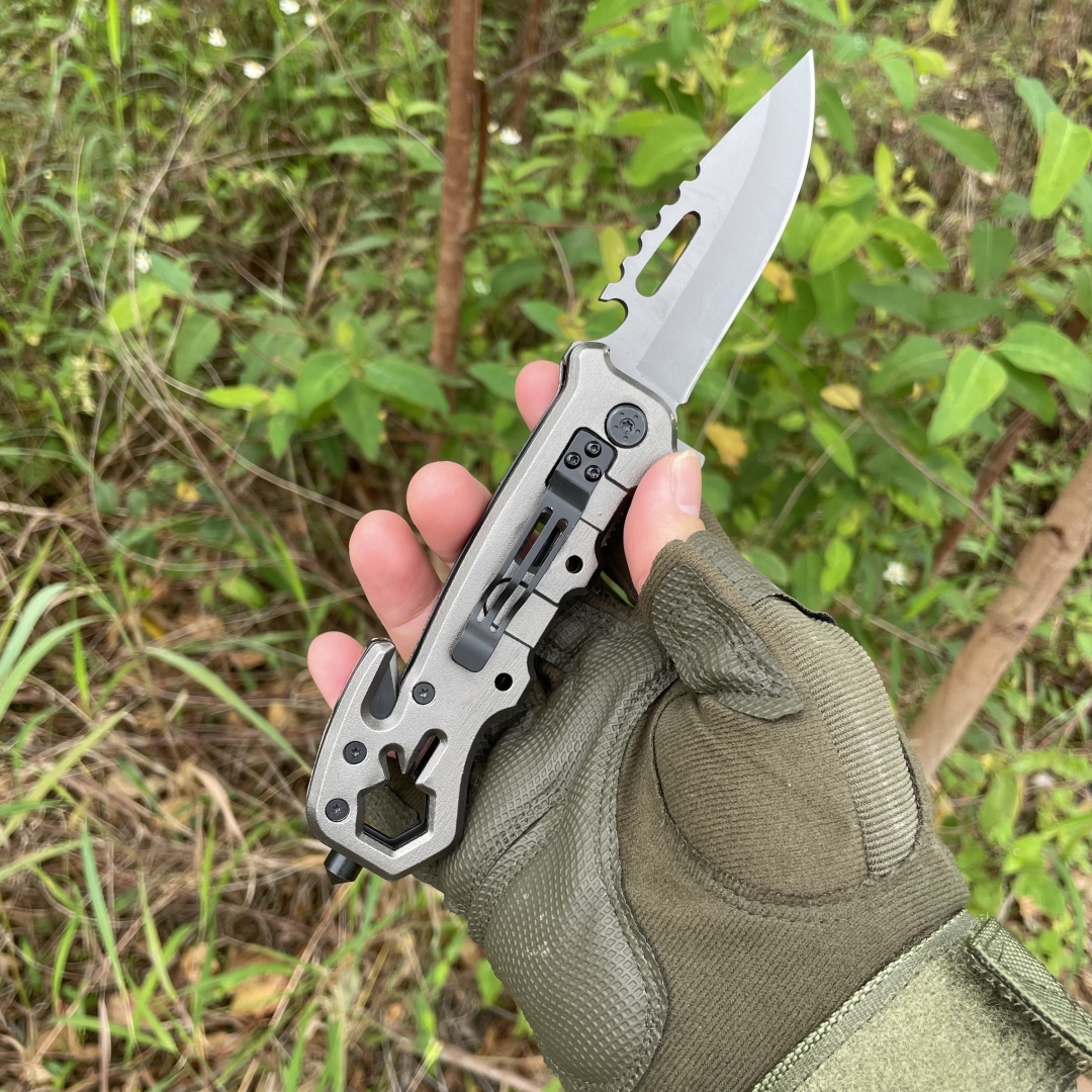 Outdoor Folding Knife, Multifunctional Folding Knife, EDC Repair Tool Knife, Convenient Pocket Knife, Pocket Knife, Camping Knife