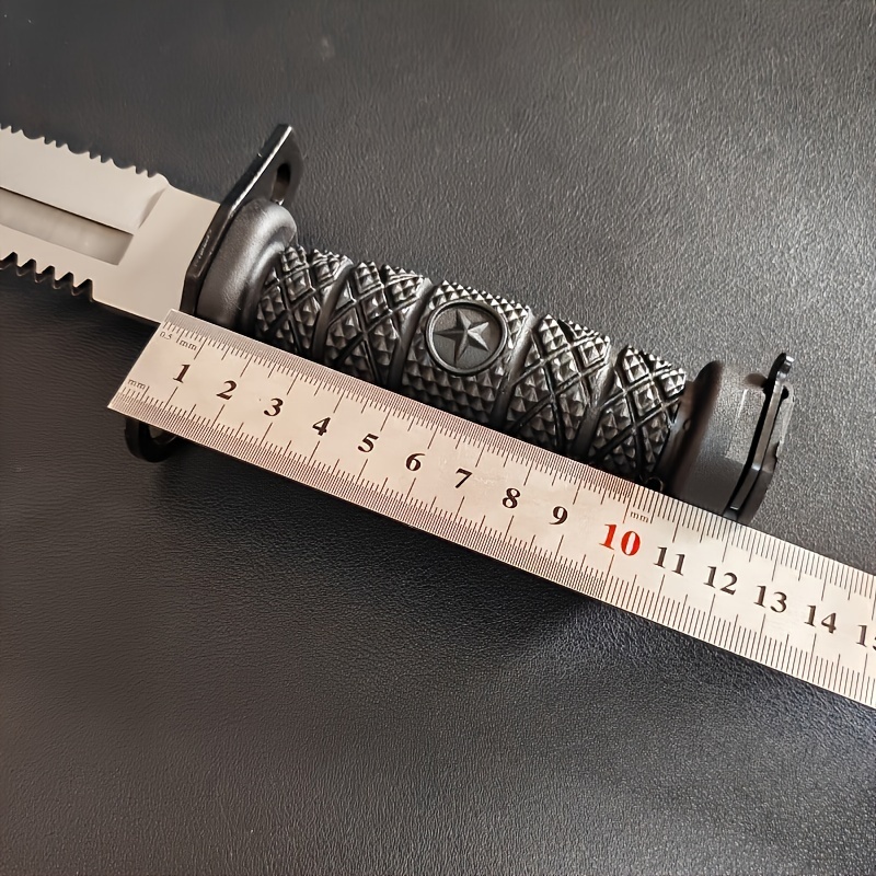 Outdoor Escape Fixed Blade Tactical Knife, Full Keel Hunting Knife, Sheathed Jungle Knife, G10 Handle, High End Quality - Suitable for Fishing, Hiking, Survival, City Survival Daily Carry Straight Knife