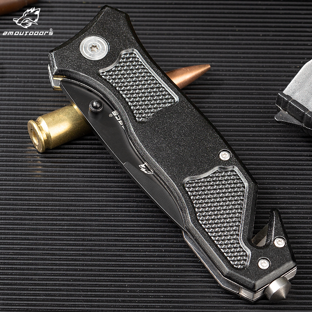 Folding knife, EDC tool, 7CR17MOV high hardness blade, can be used for fishing, camping, outdoor adventure and other activities, gifts for men and women