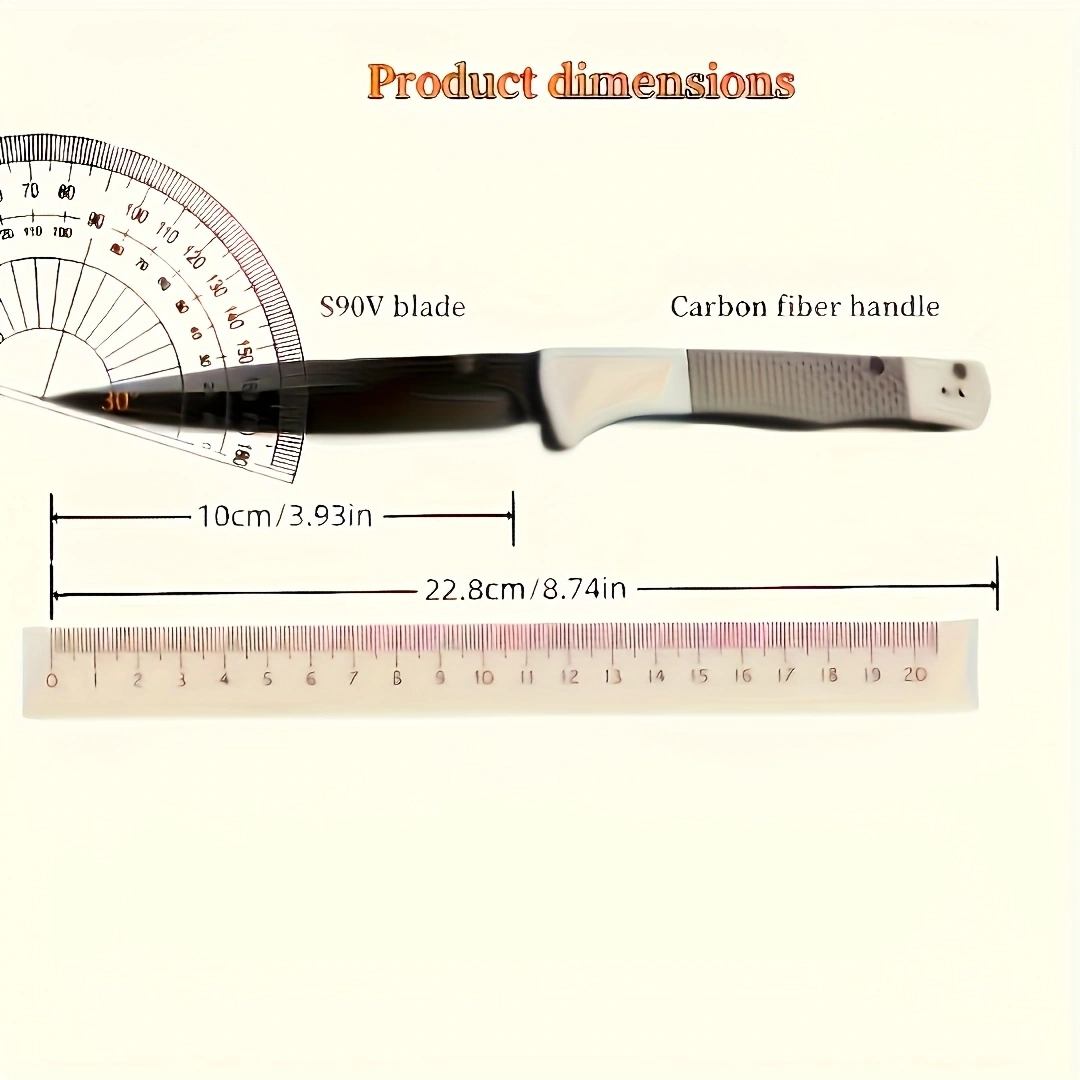 BM4170 Outdoor Folding Knife – S90V High-Hardness Steel, Aluminum-Carbon Fiber Handle, Versatile EDC Tool for Fishing, Hiking & Daily Carry