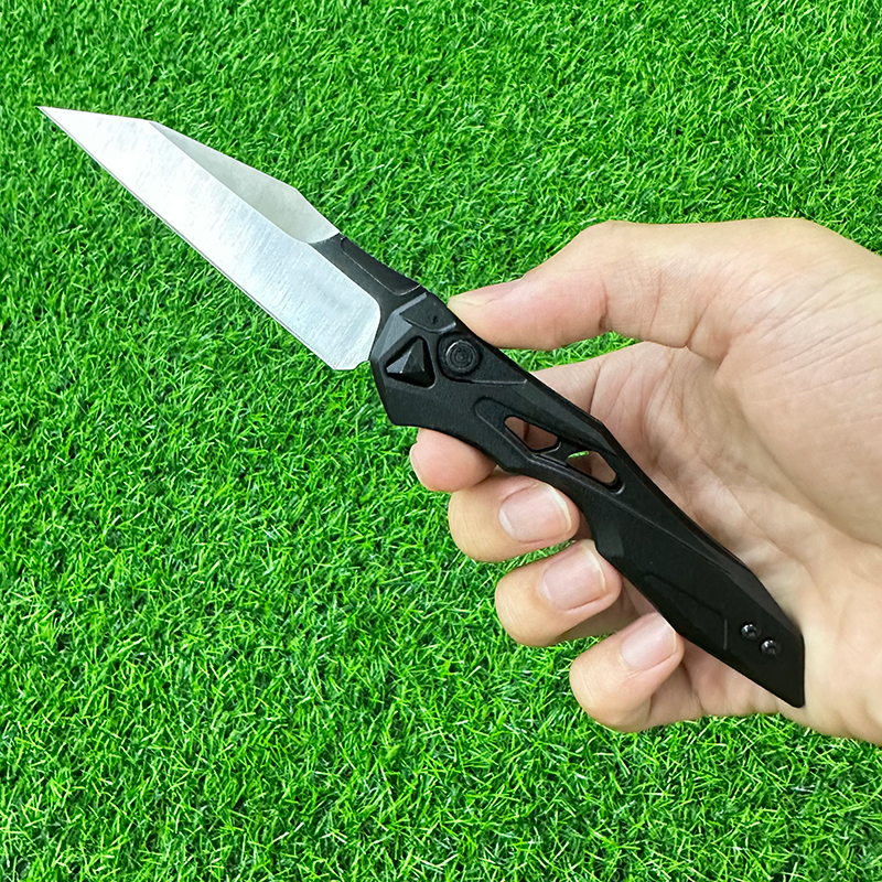 Kershaw Kaxiu 7650 Outdoor Folding Knife Portable CPM-154 Sanding Folding Knife, Aviation Aluminum Handle Survival Knife