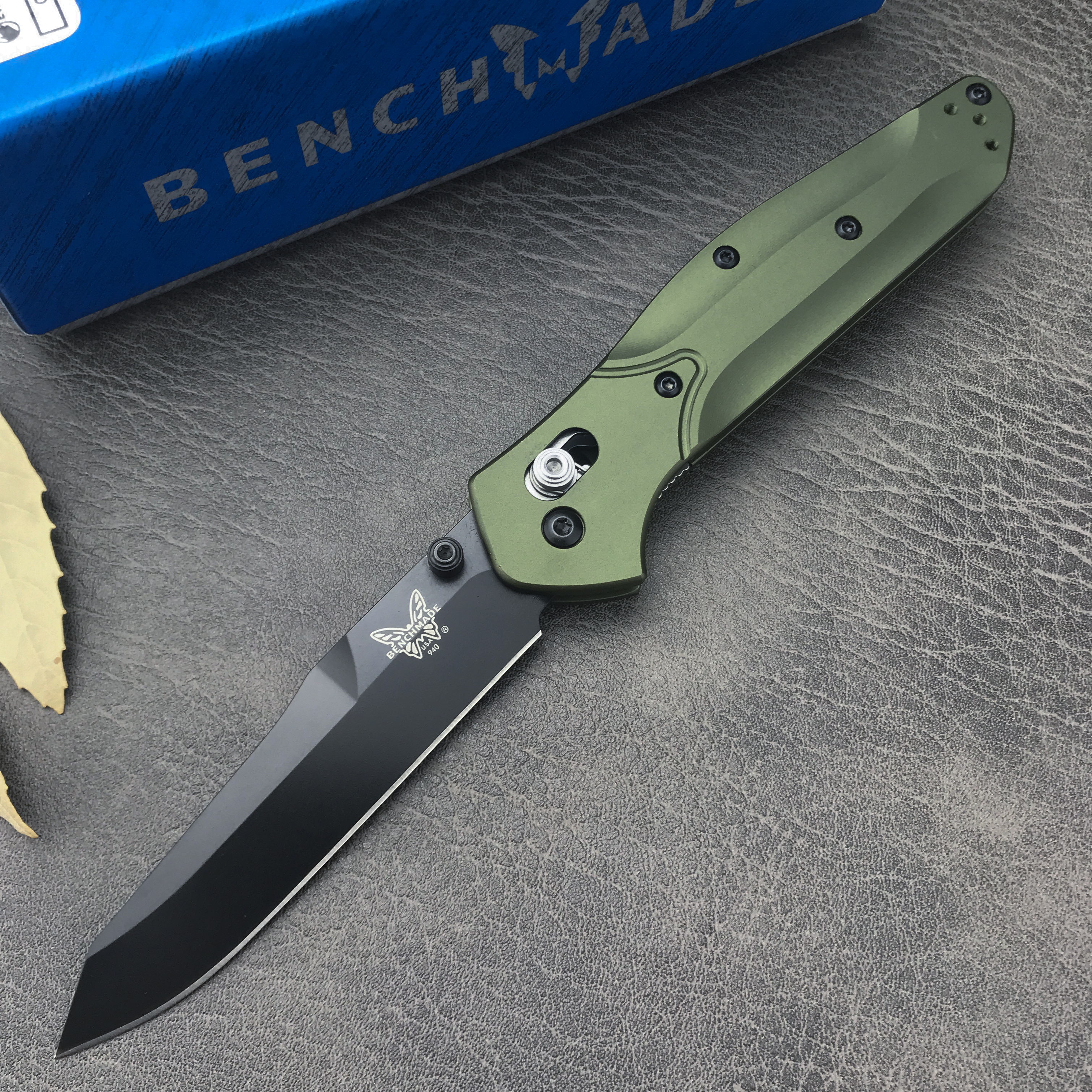 BM 940 Folding Knife – Aluminum Alloy Handle with Bearing Lock, CNC Laser-Precision Crafting, Reliable Everyday Carry Knife