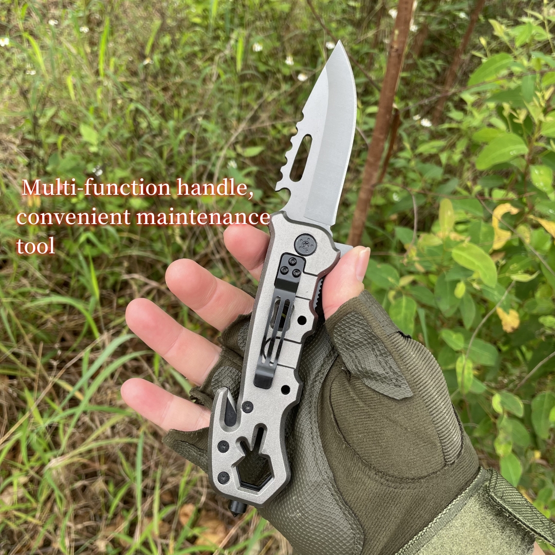 Outdoor Folding Knife, Multifunctional Folding Knife, EDC Repair Tool Knife, Convenient Pocket Knife, Pocket Knife, Camping Knife