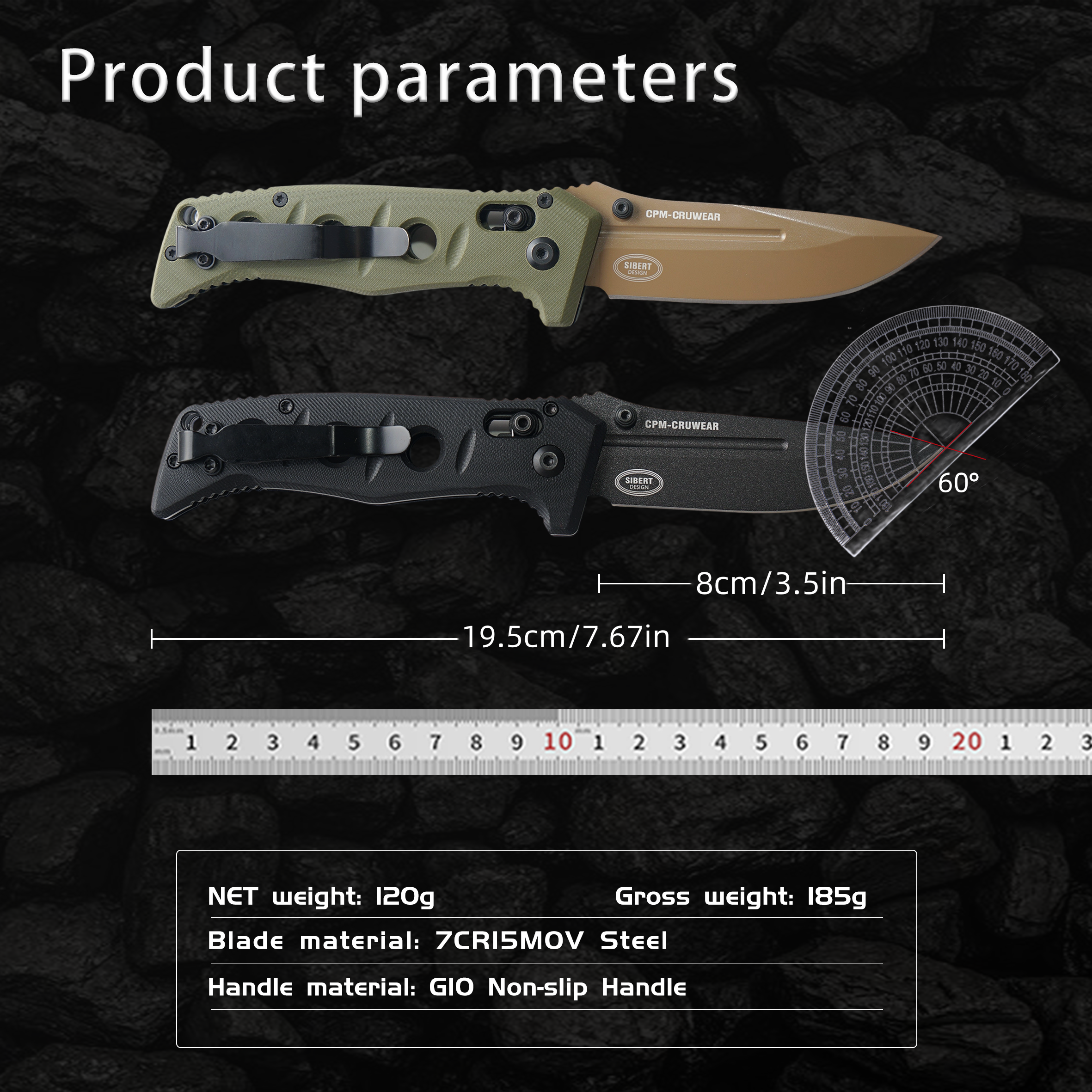 BM 273 Folding Knife – CNC Fine Grind, D2 Steel Blade, G10 Handle, Bearing Lock Design, Lightweight & Ultra-Portable EDC Knife