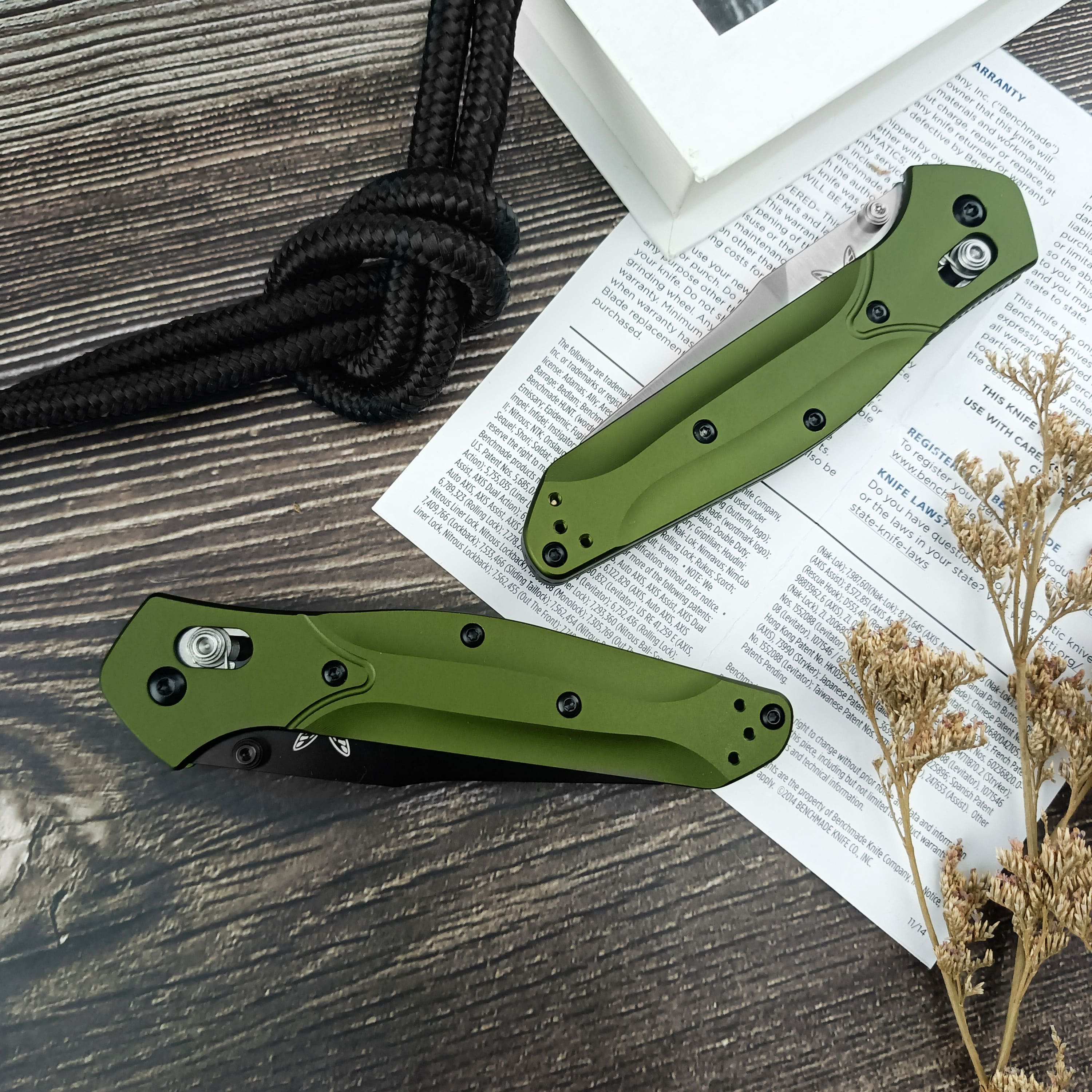 BM 940 Folding Knife – Aluminum Alloy Handle with Bearing Lock, CNC Laser-Precision Crafting, Reliable Everyday Carry Knife