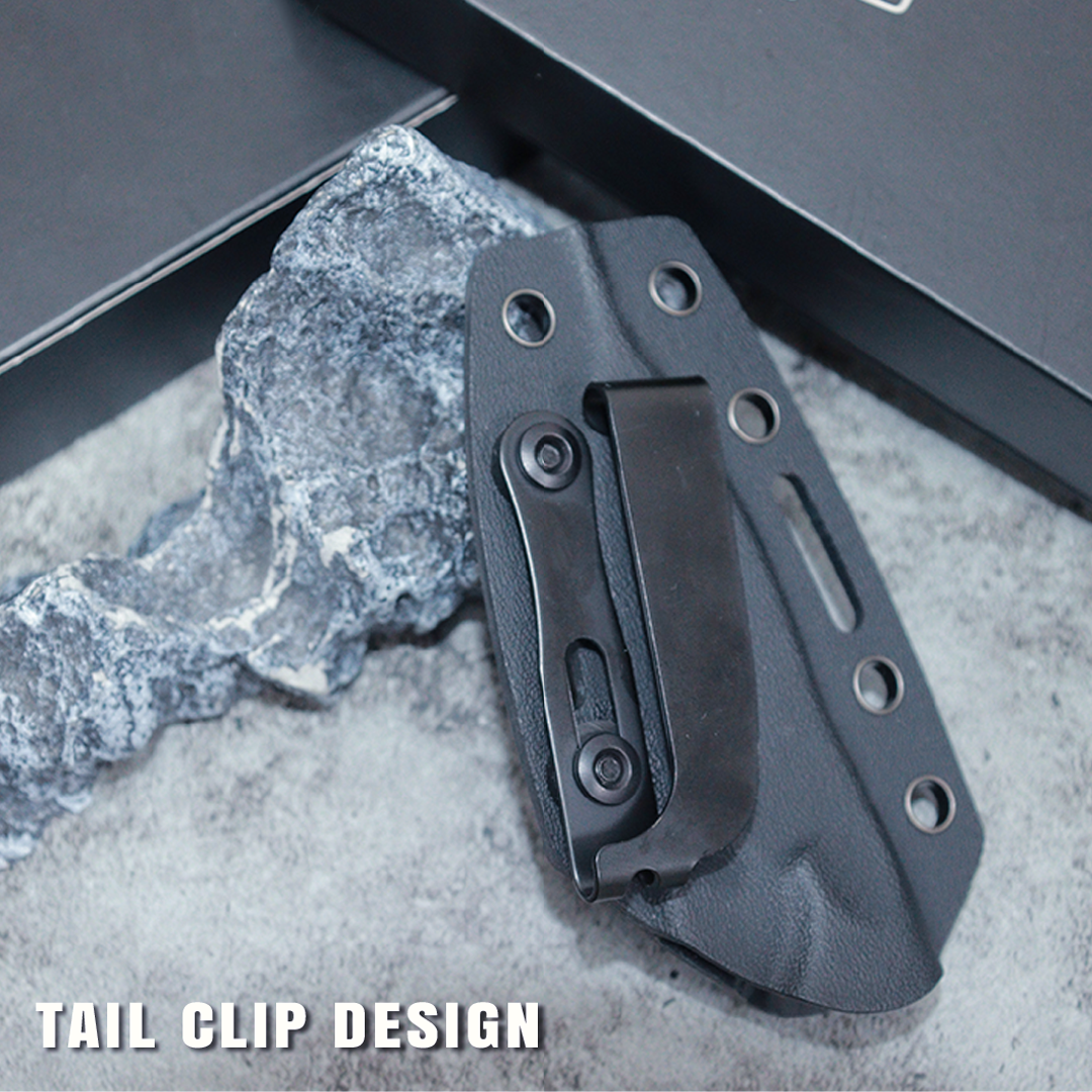 Outdoor Fixed Blade Knife – 7Cr15MoV Steel with G10 Handle, Full-Tang Design and Sheath, Multi-Purpose Camping & Everyday Utility Knife