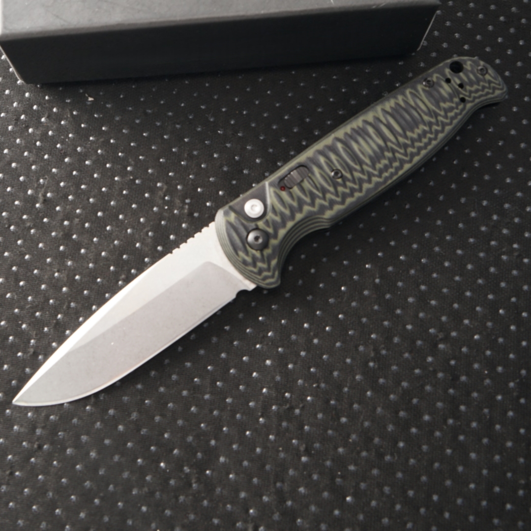 BM4300折叠刀，口袋刀，水果刀，G10手柄，D2不锈钢刀片，高端EDC户外工具，男士礼物