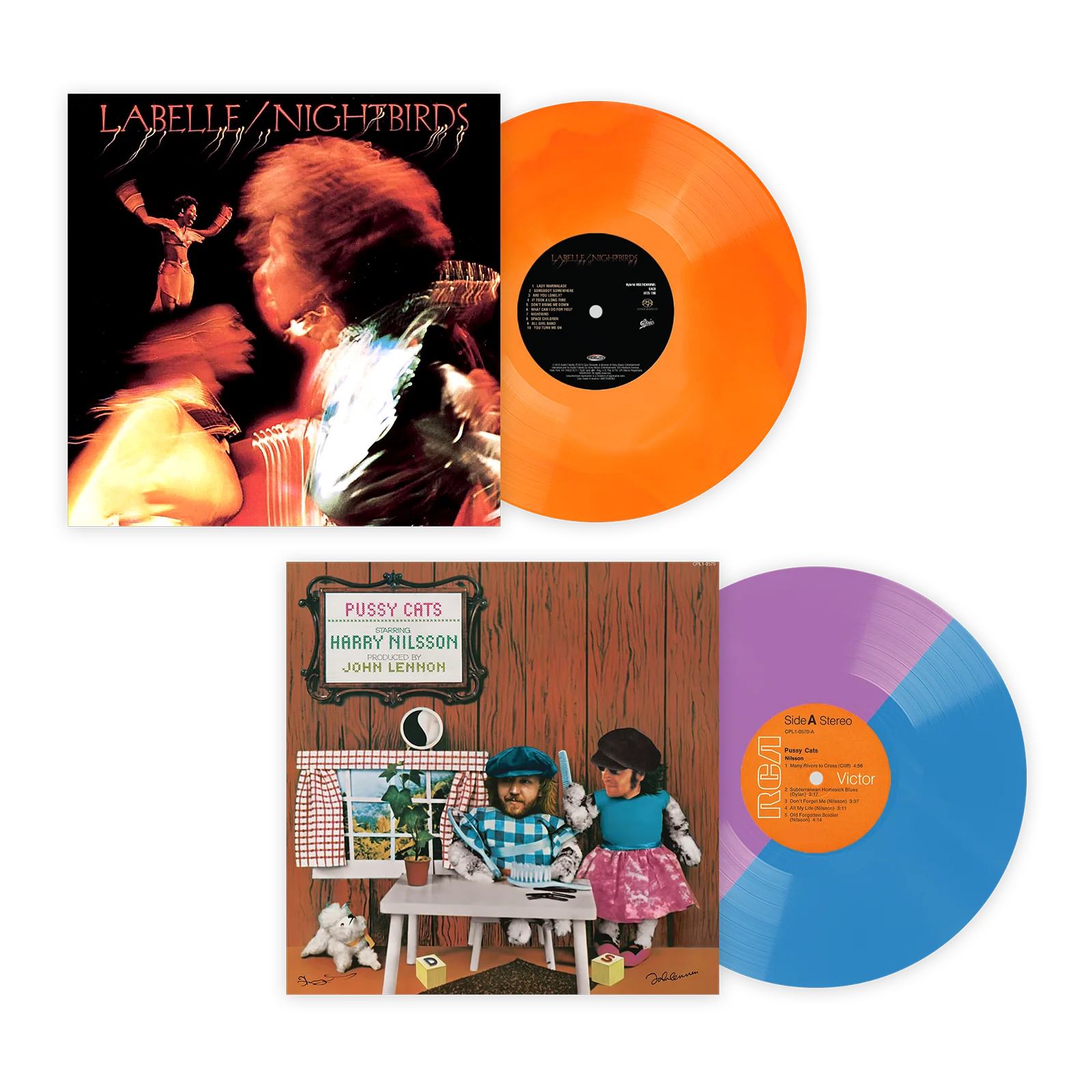 Nightbirds and Pussy Cats (Labelle and Harry Nilsson Bundle)