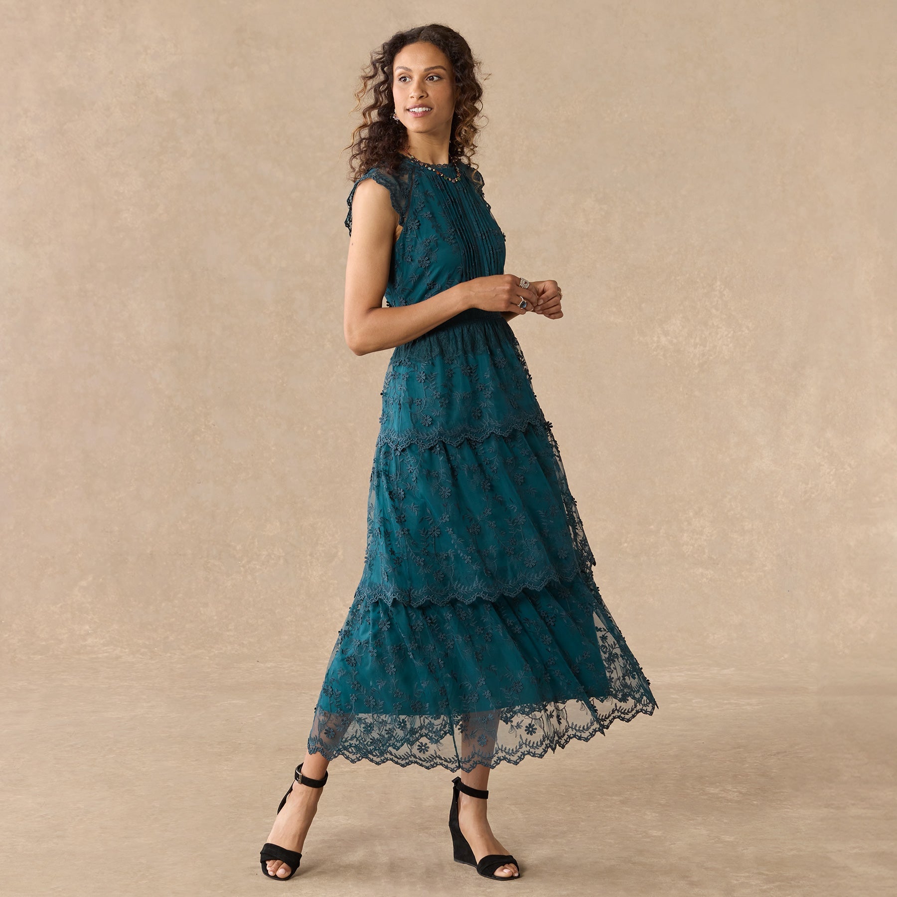 Loren Lace Dress, Petite