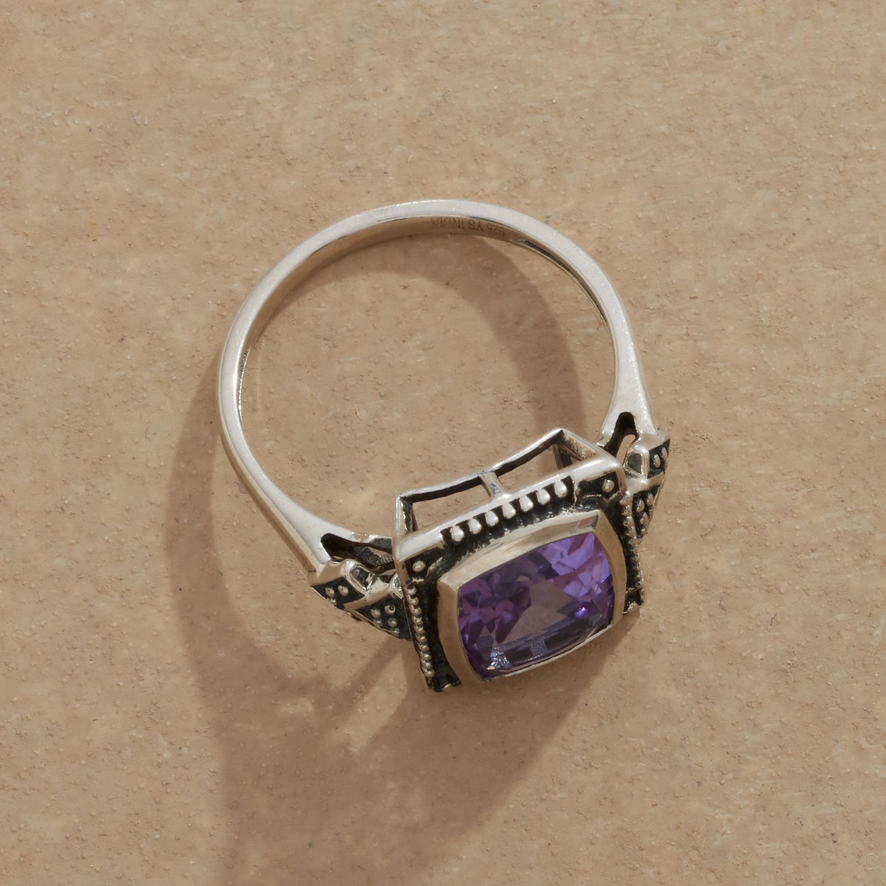Renee Amethyst Ring