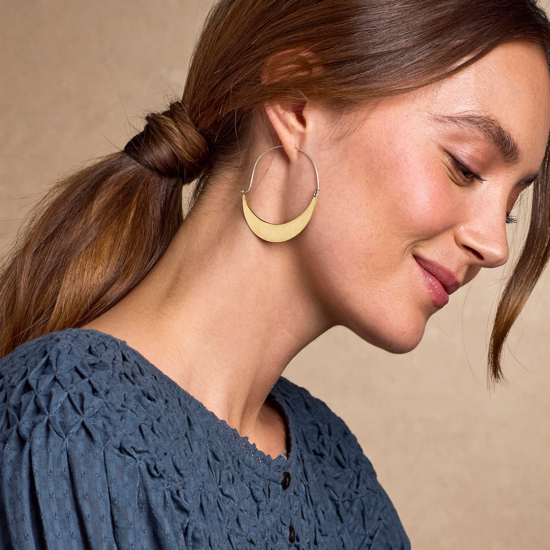 Gondola Hoop Earrings