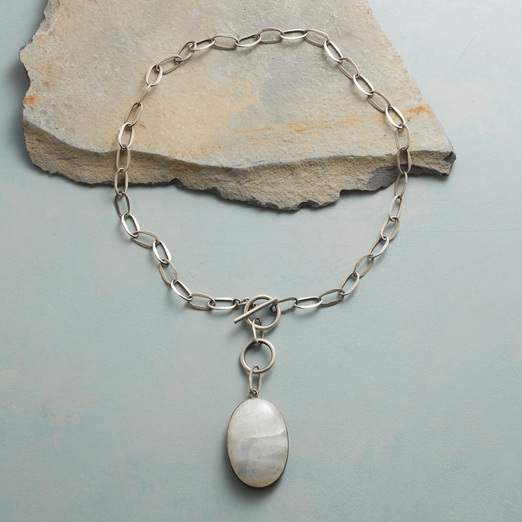 Full Moonstone Necklace