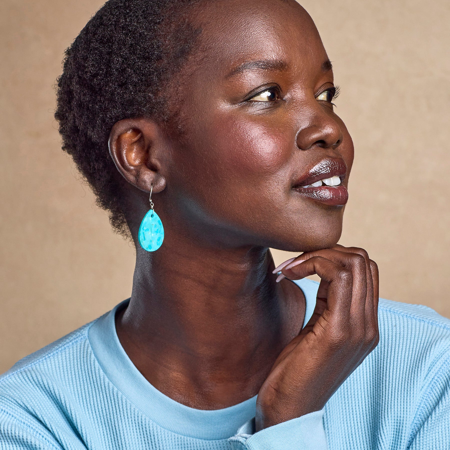 Turquoise Tears Earrings