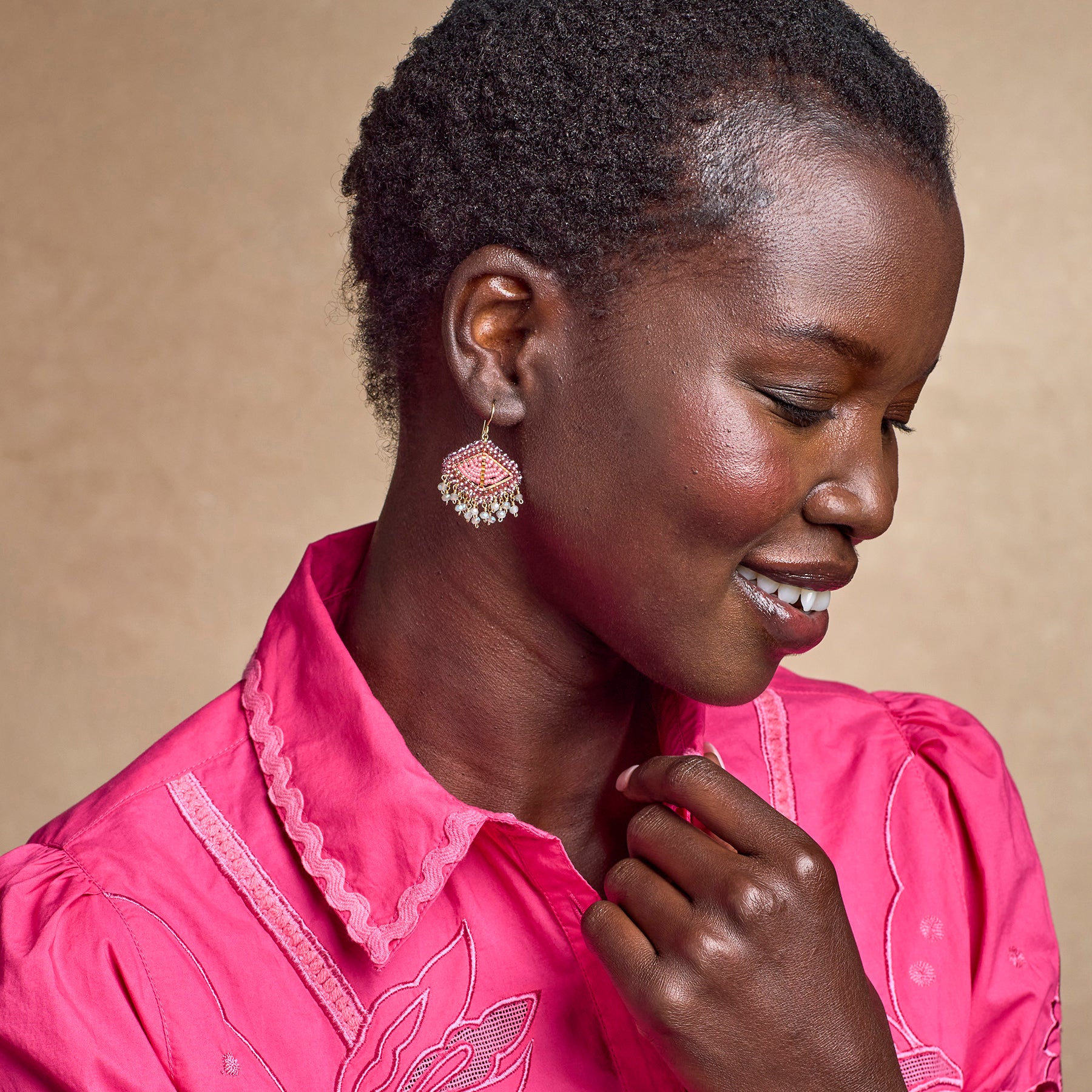 Rosamund Beaded Earrings