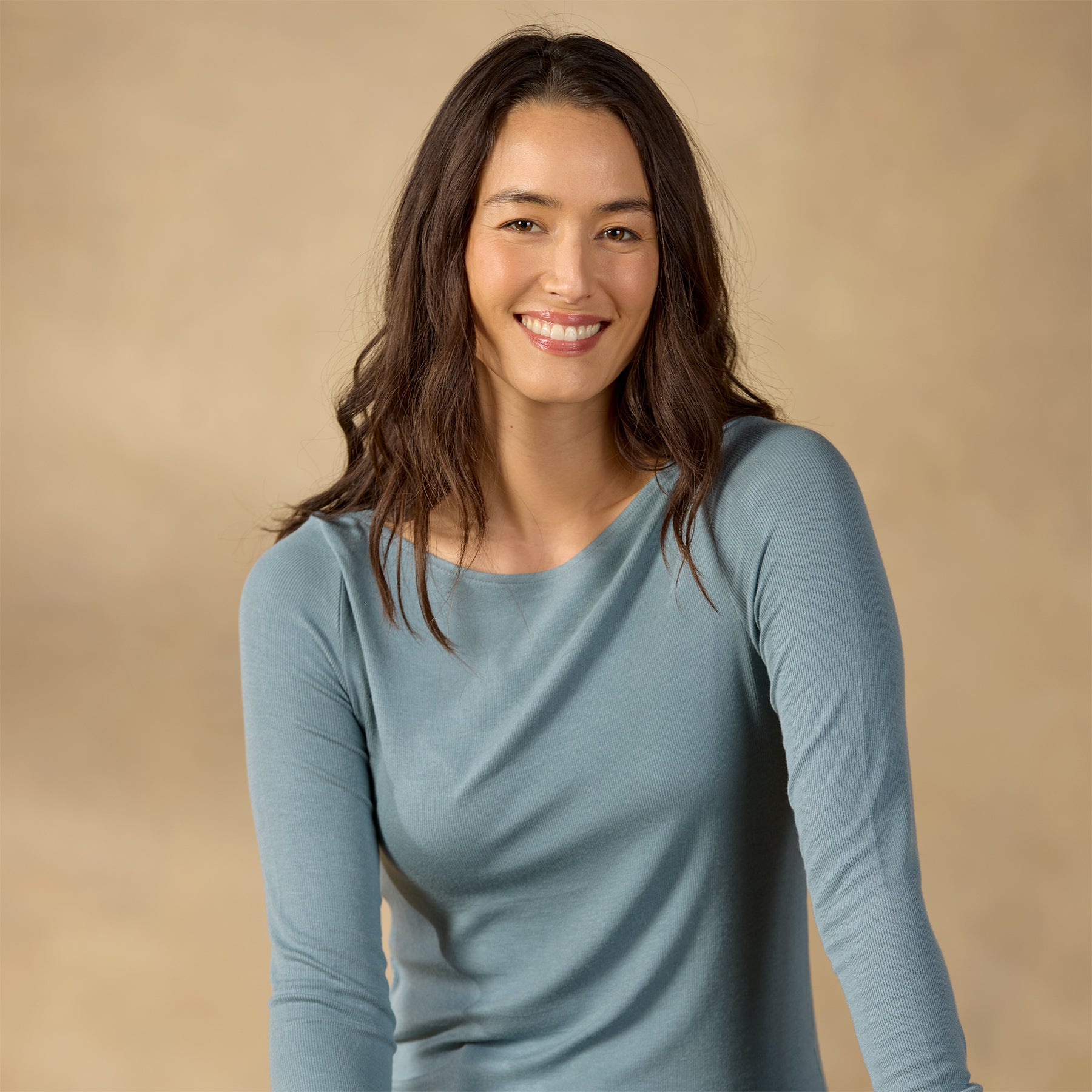 Light As Air Boatneck Tee, Petite