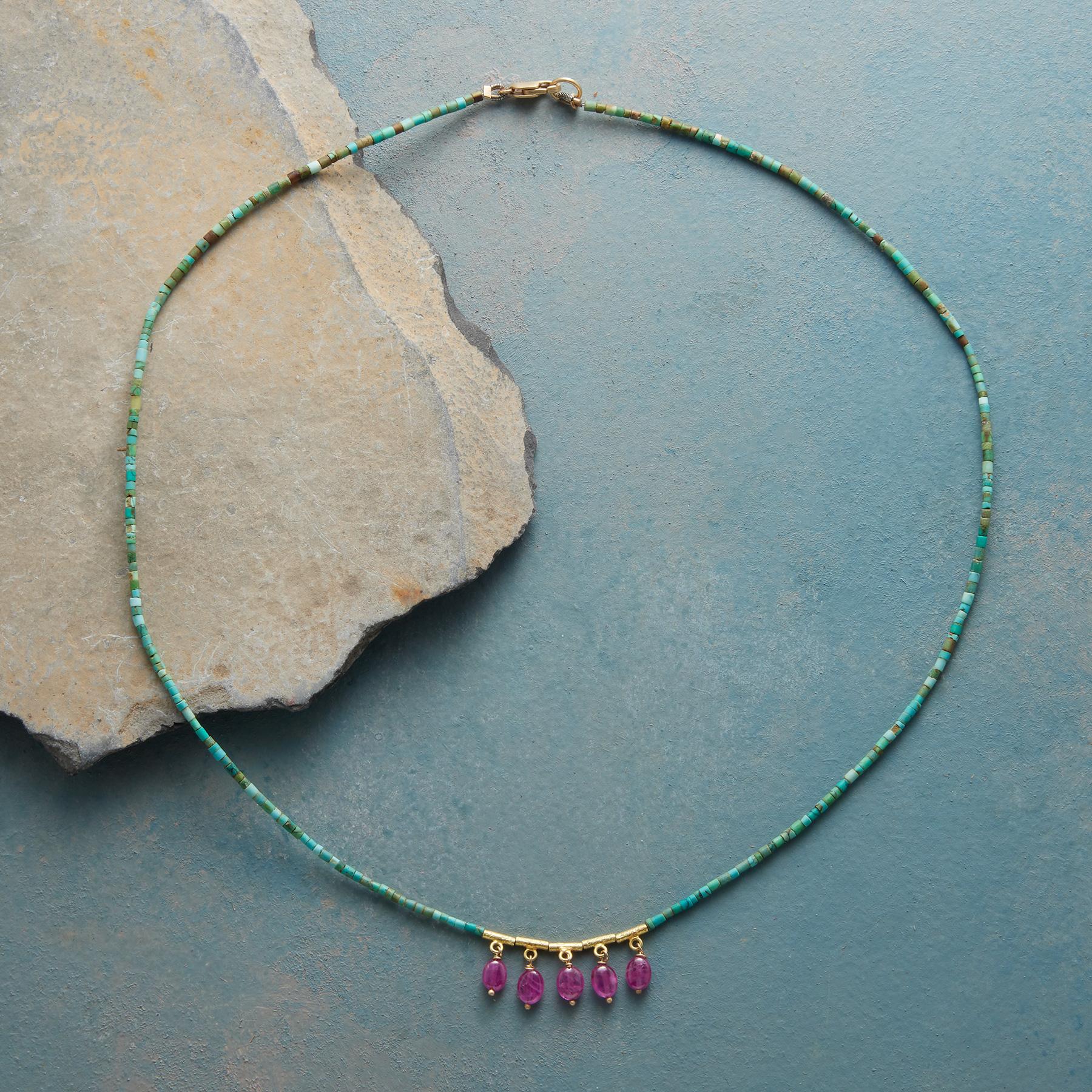 Five Of Rubies Necklace