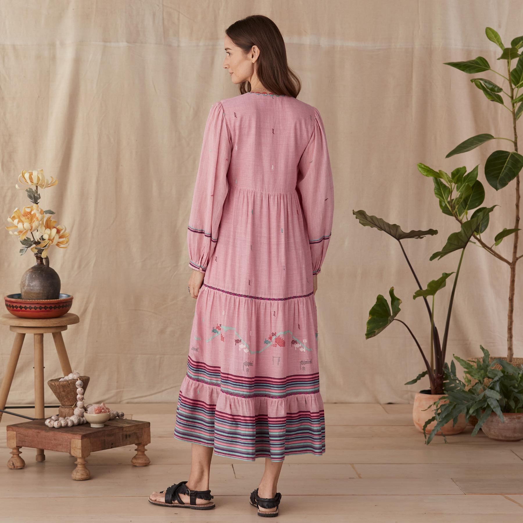 Aranza Handwoven Dress