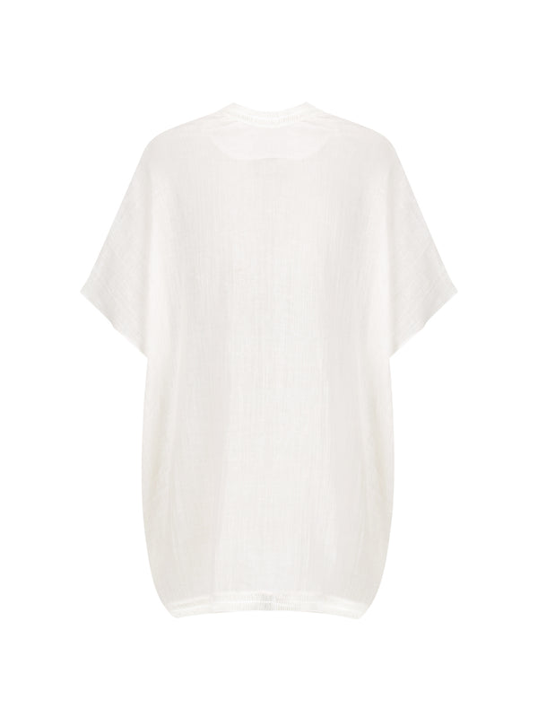 Rhea Linen Kimono Coconut