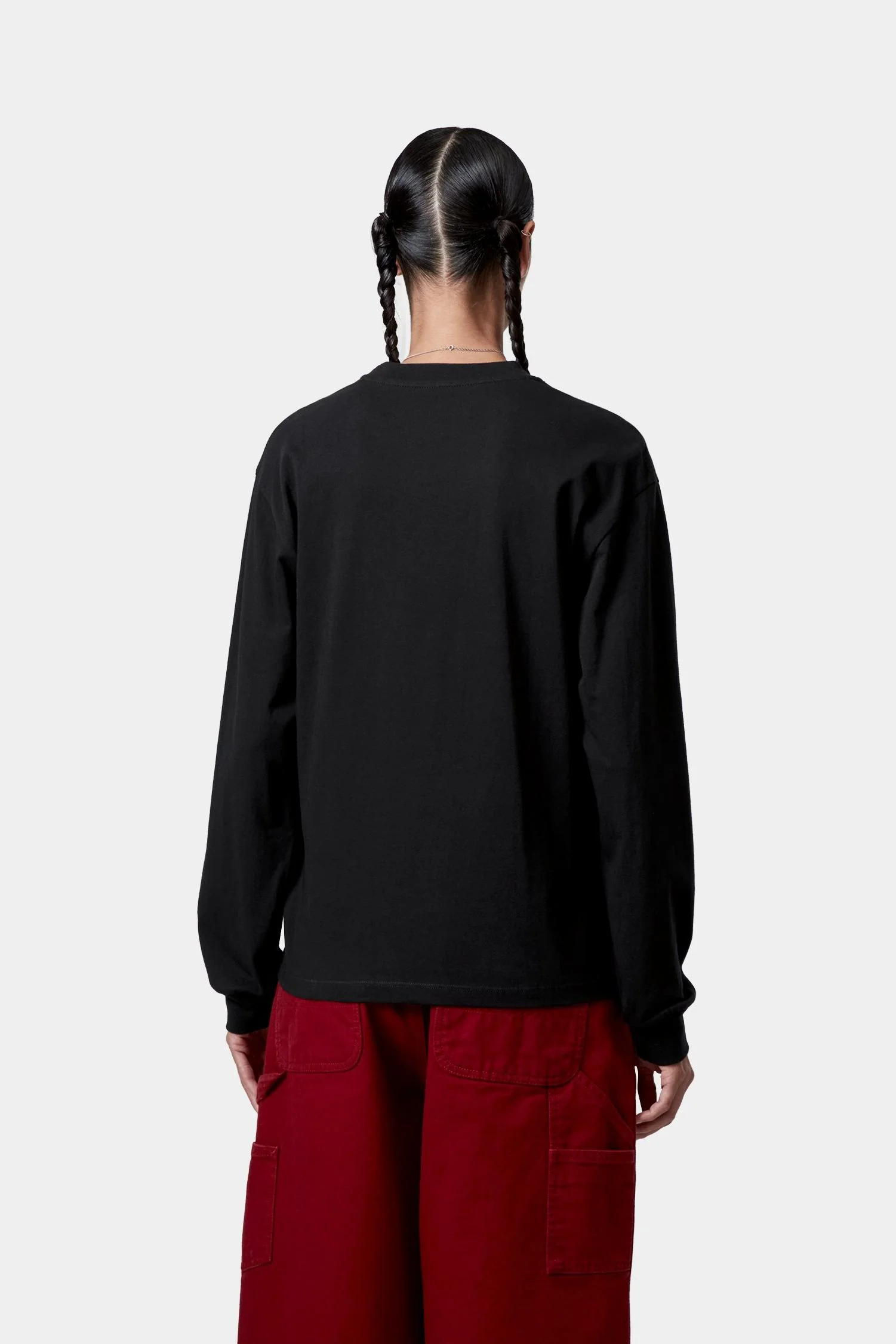 Women’s Long Sleeve Heart Patch T-Shirt