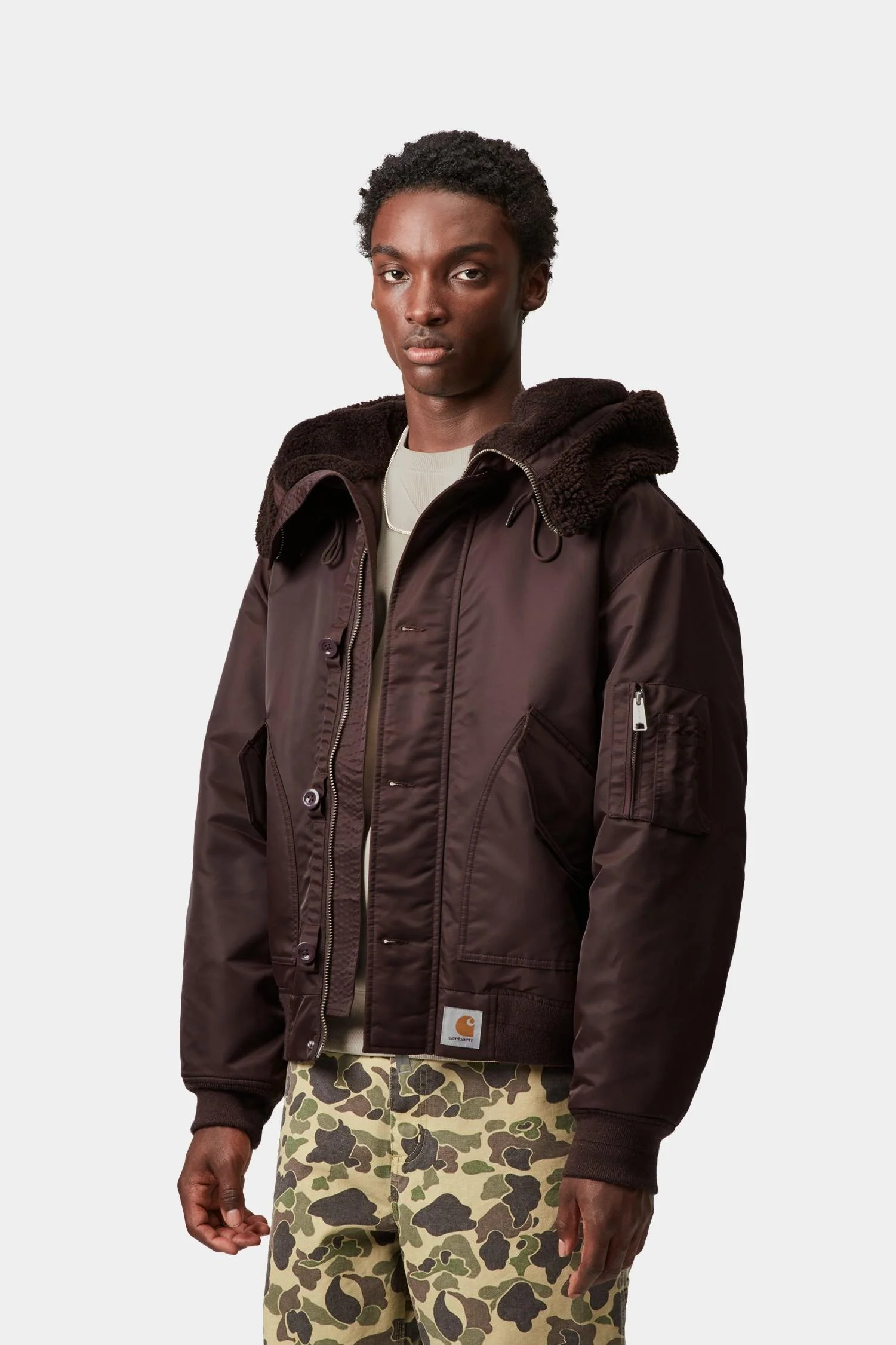 Hooded Oltera Bomber