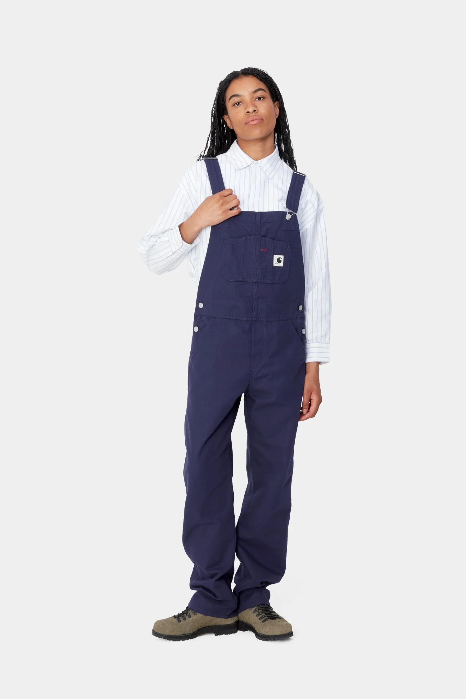 Women's Bib Overall Straight - Canvas