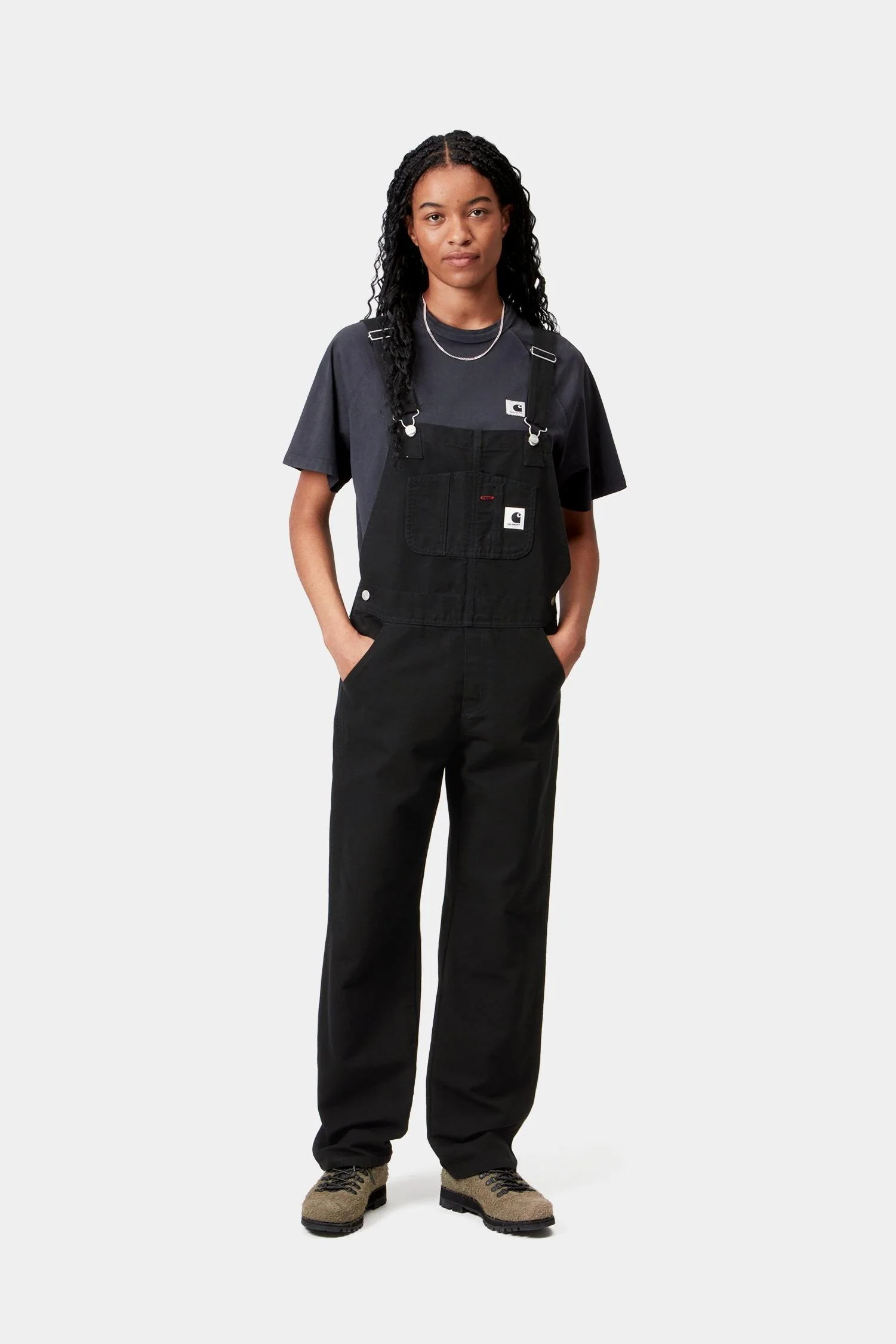 Women's Bib Overall Straight - Canvas