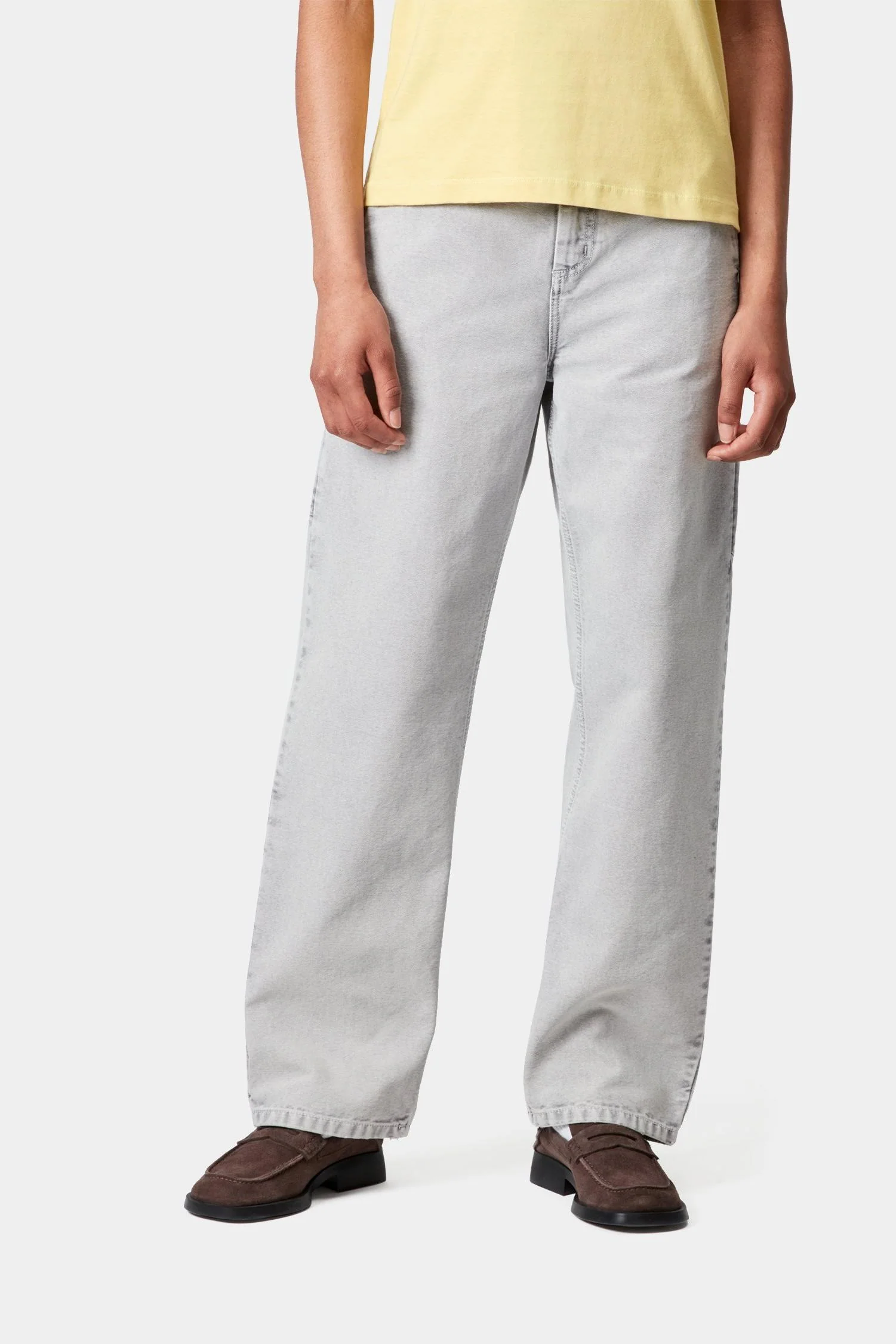 Pierce Pant Straight - Chalk Wash