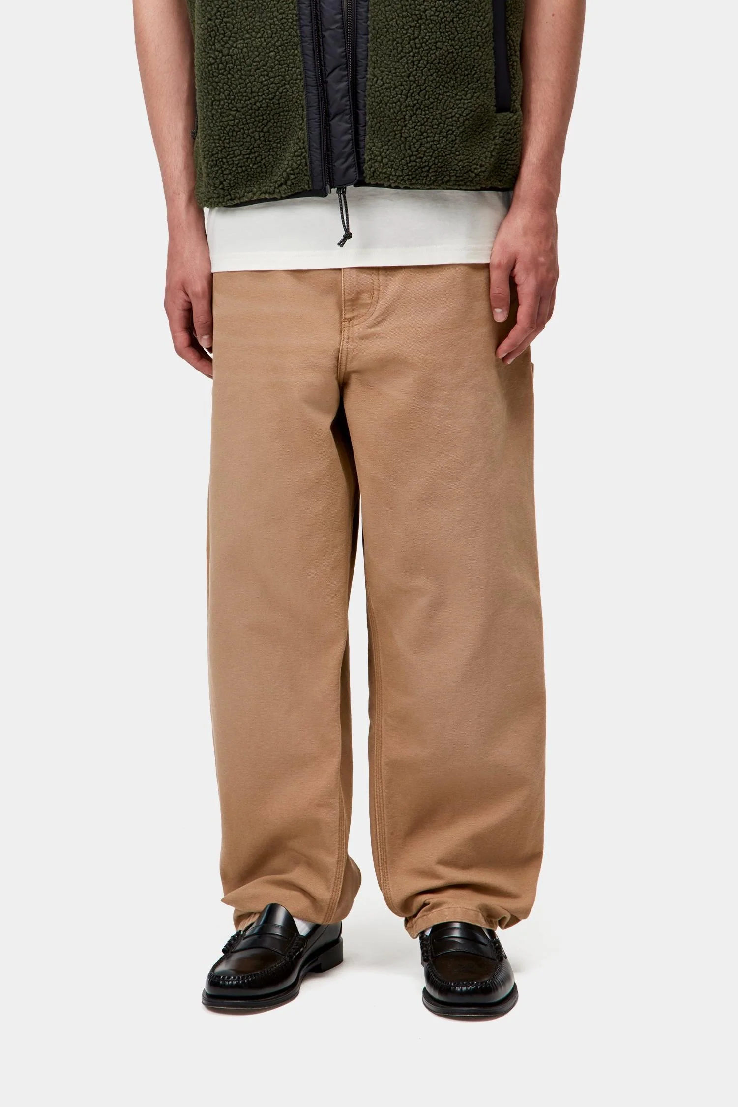 Single Knee Pant - Stone Canvas