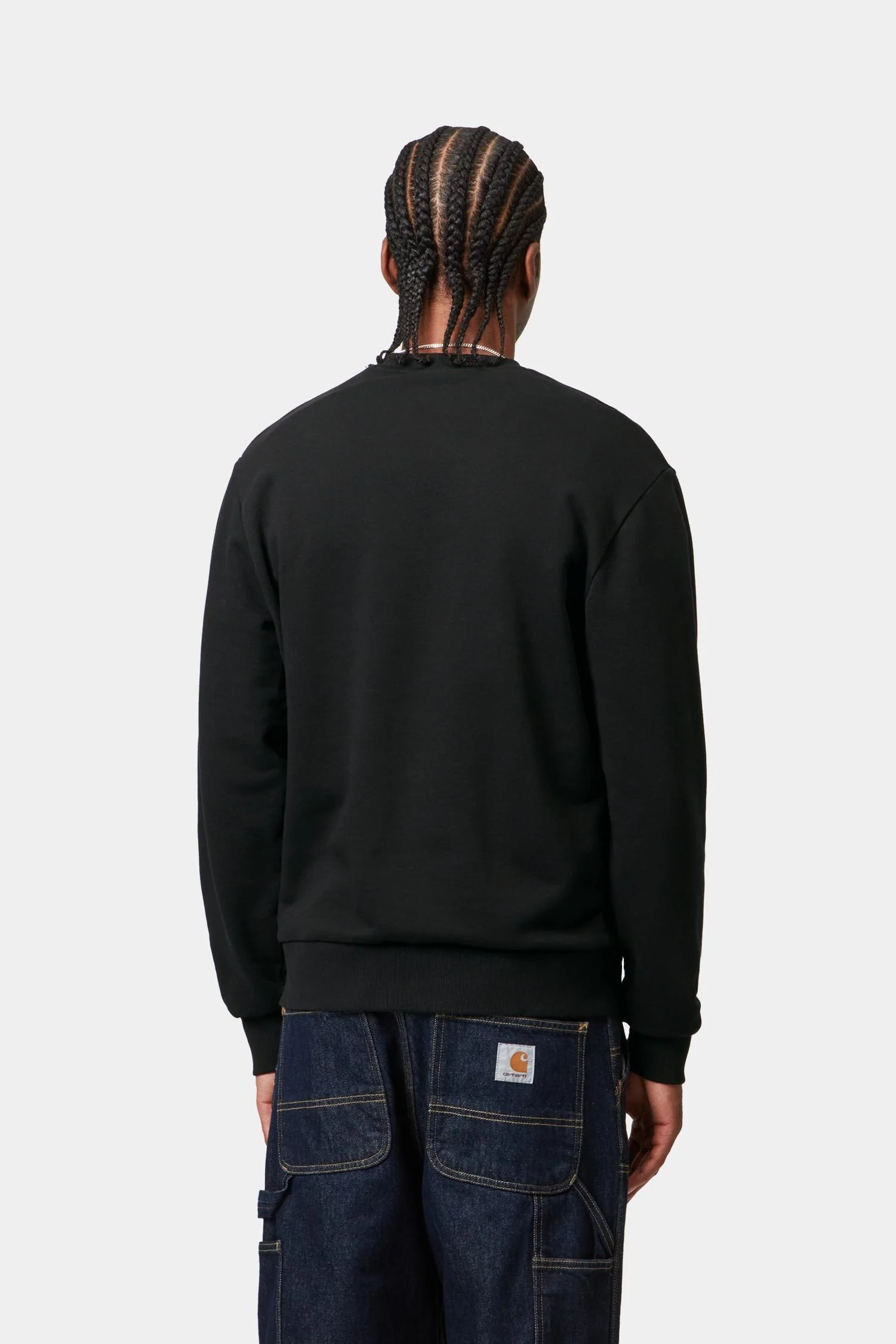 Script Embroidery Sweatshirt