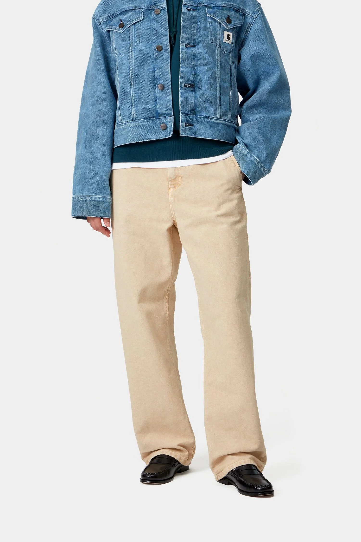 Pierce Pant Straight - Chalk Wash