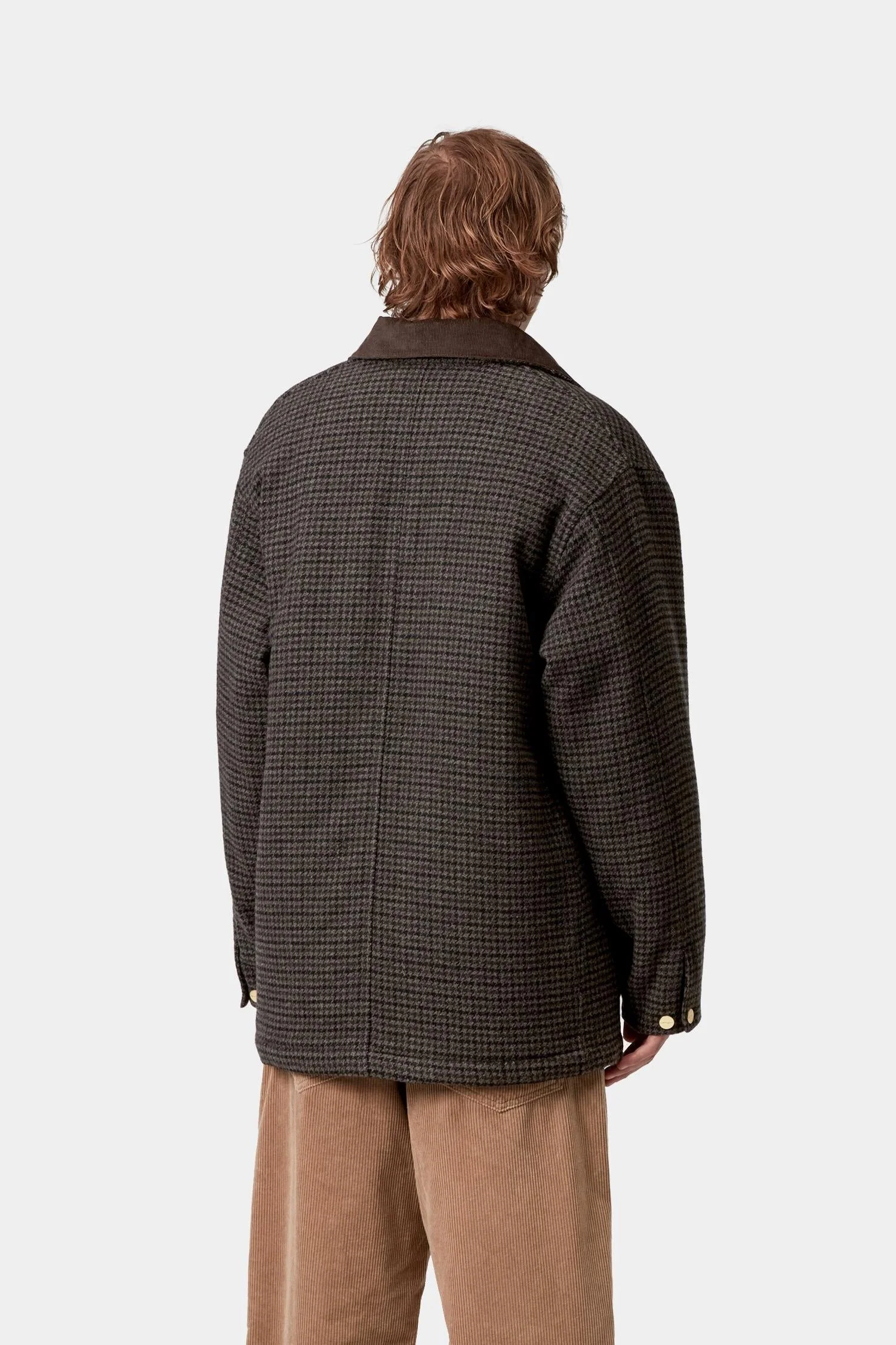 Lowis Houndstooth Chore Coat