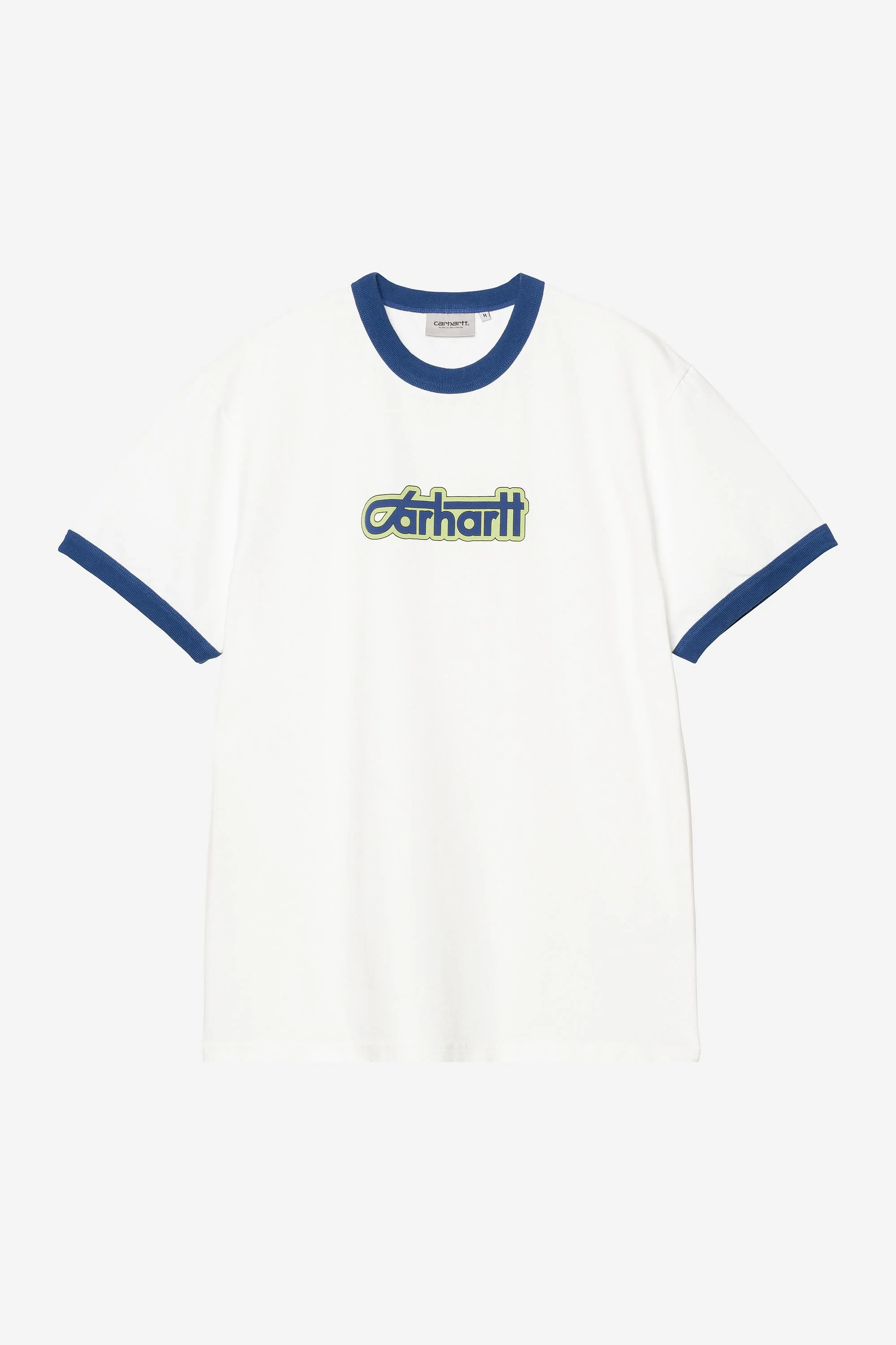 Connection Script Ringer T-Shirt