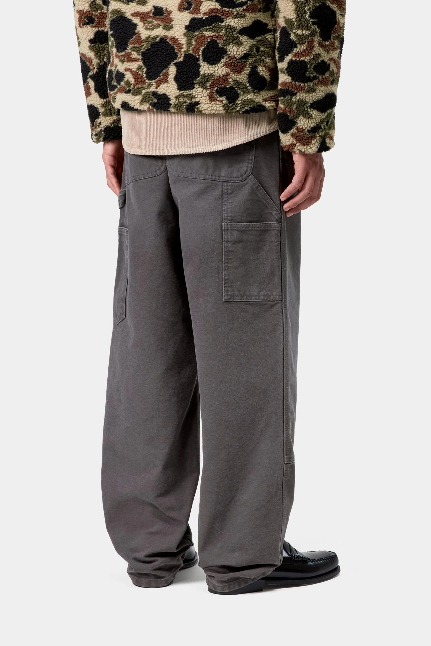 Double Knee Pant - Stone Canvas