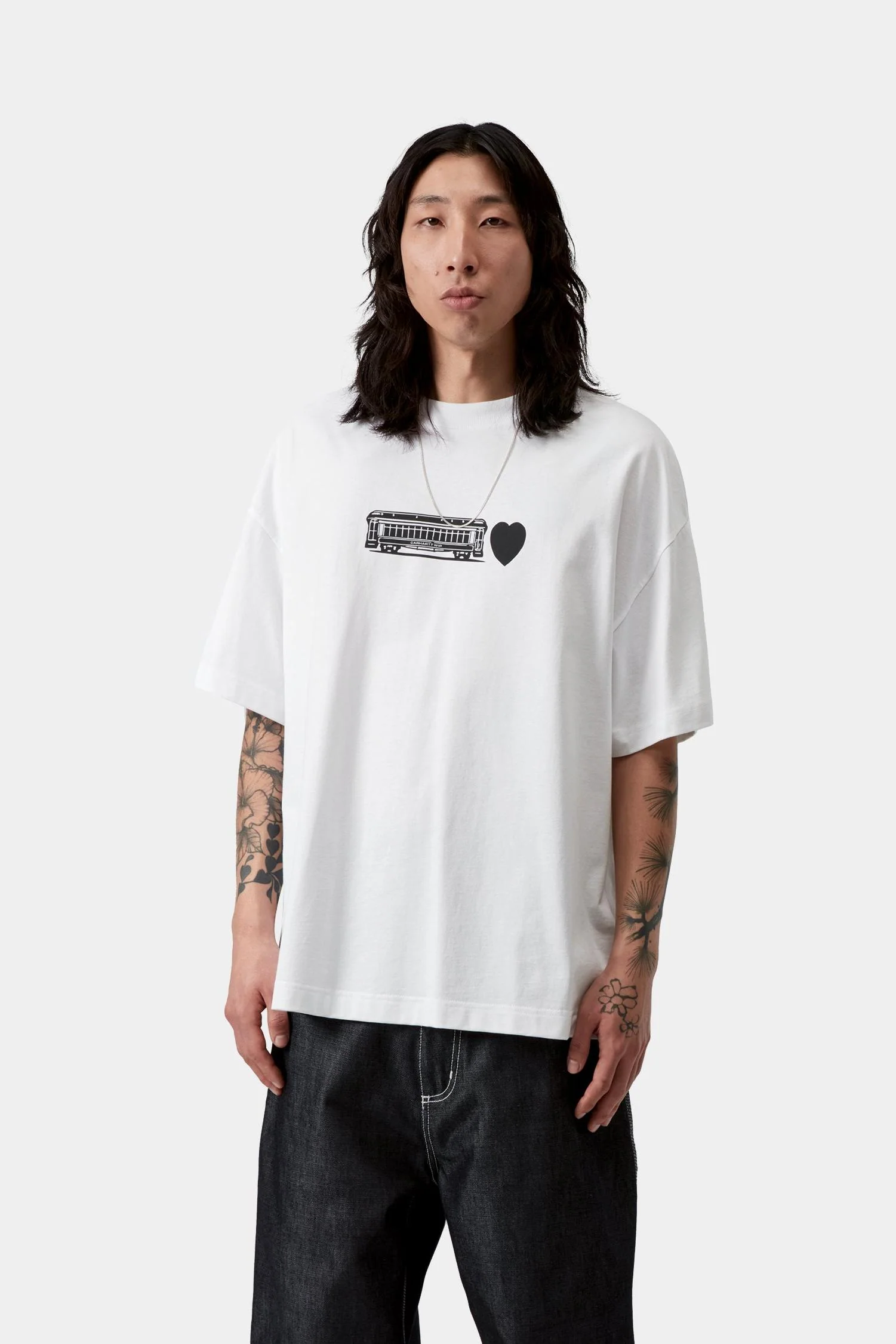 Deconstructed Label T-Shirt