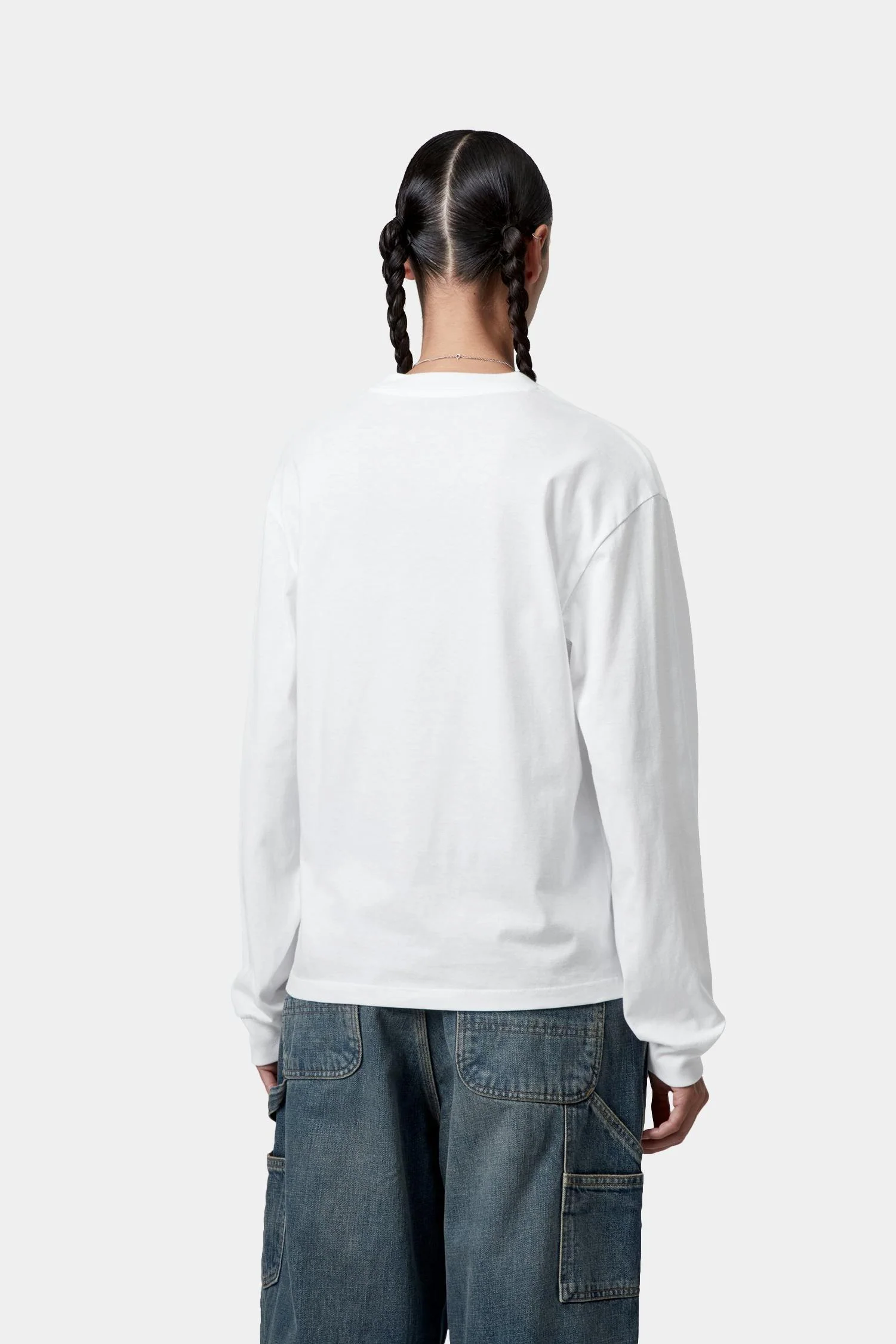 Women’s Long Sleeve Heart Patch T-Shirt