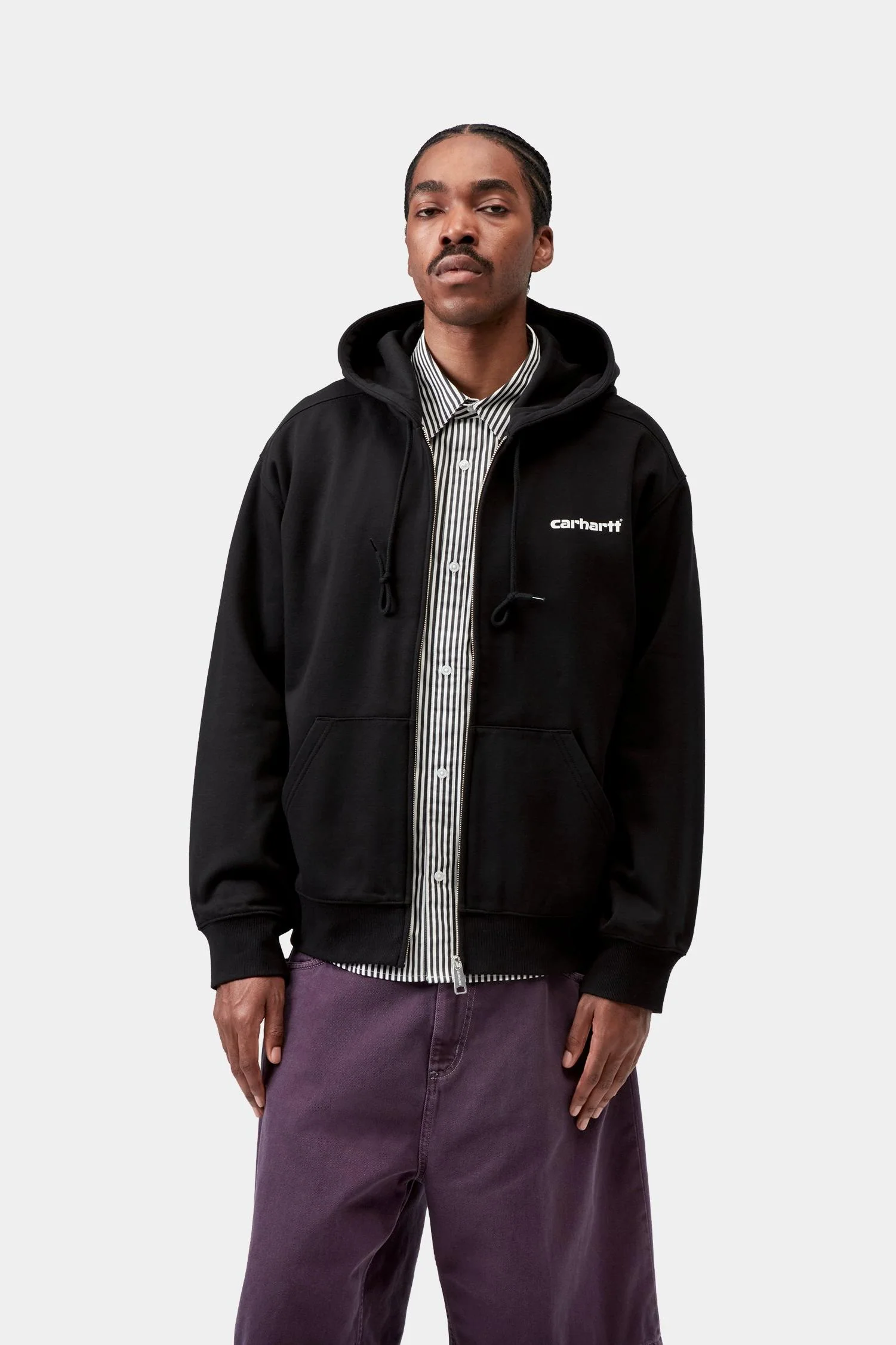 Hooded Archive Lines Jacket