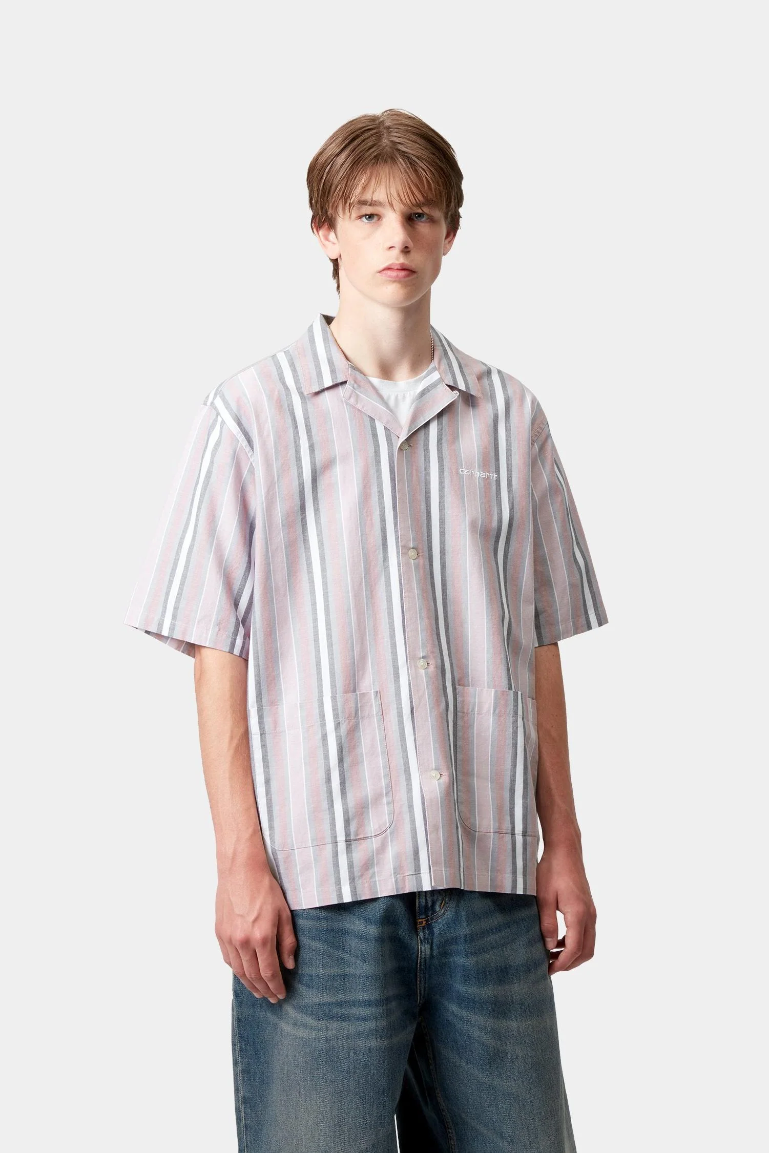 Short Sleeve Folsey Stripe Shirt