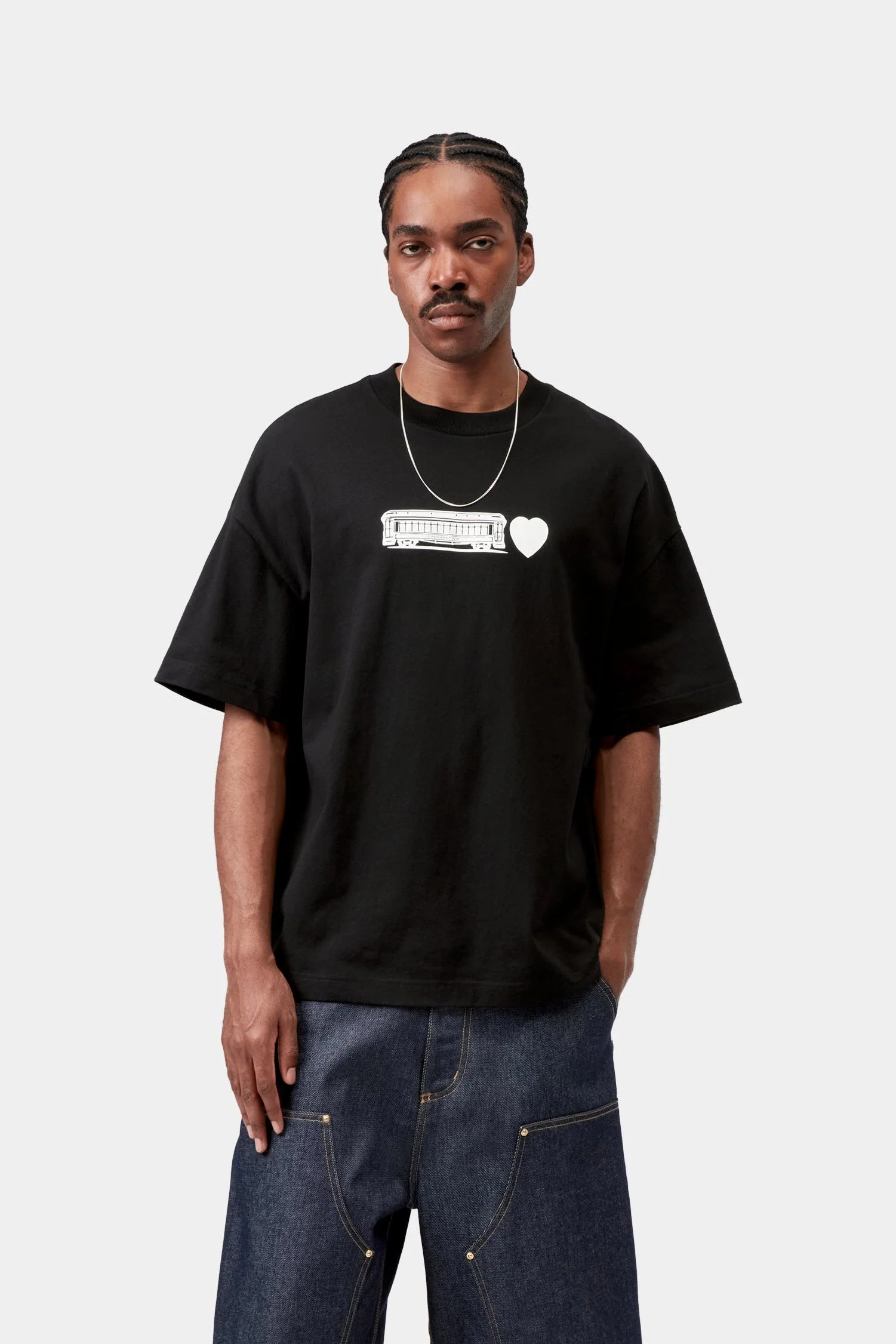 Deconstructed Label T-Shirt