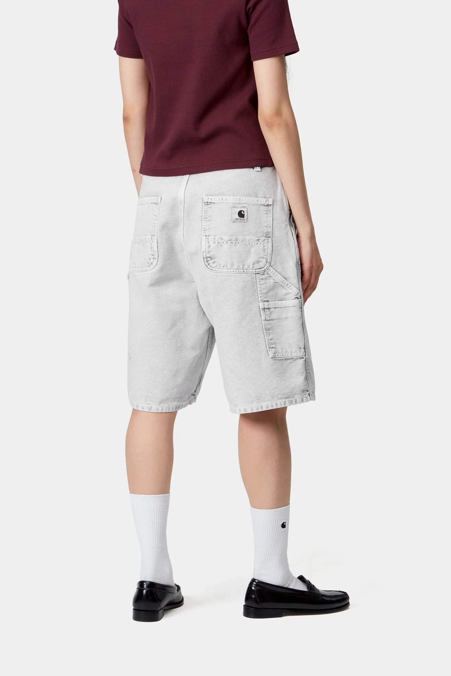 Women’s Brandon Single Knee Short - Chalk Wash