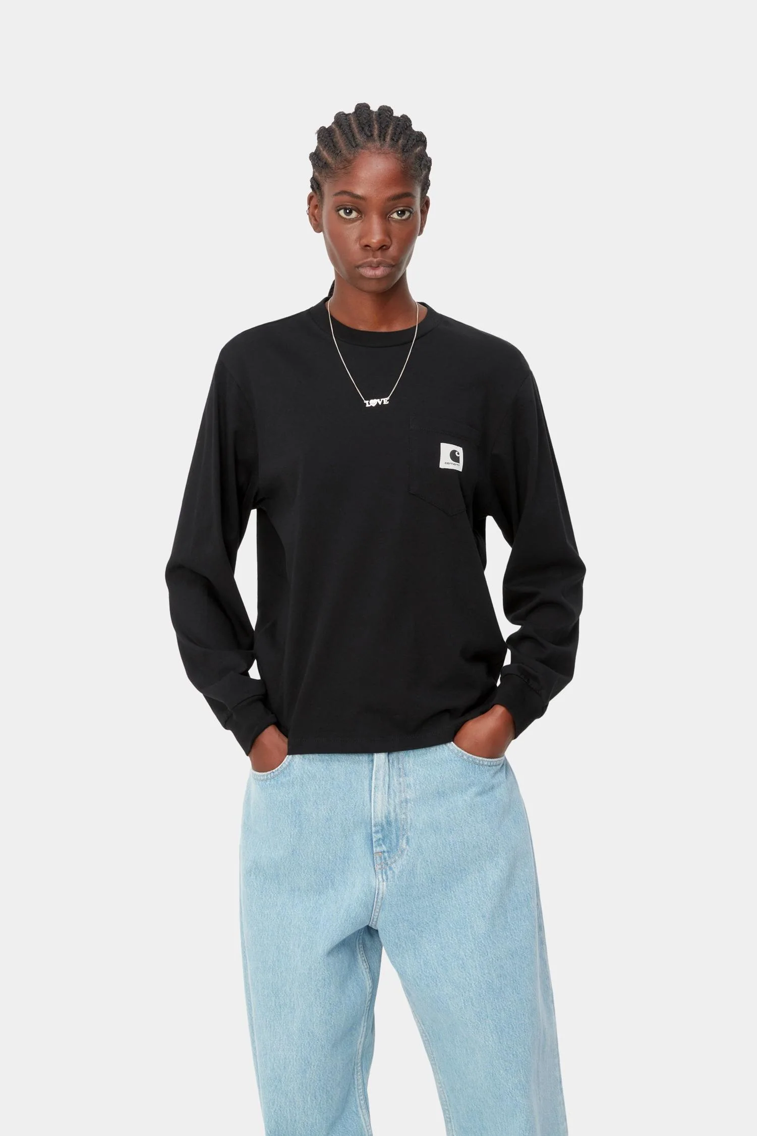 Women's Pocket Long Sleeve T-Shirt