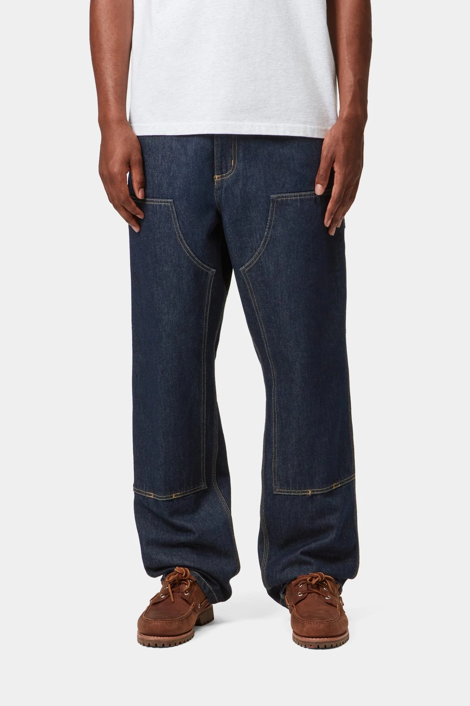 Double Knee Pant - Denim