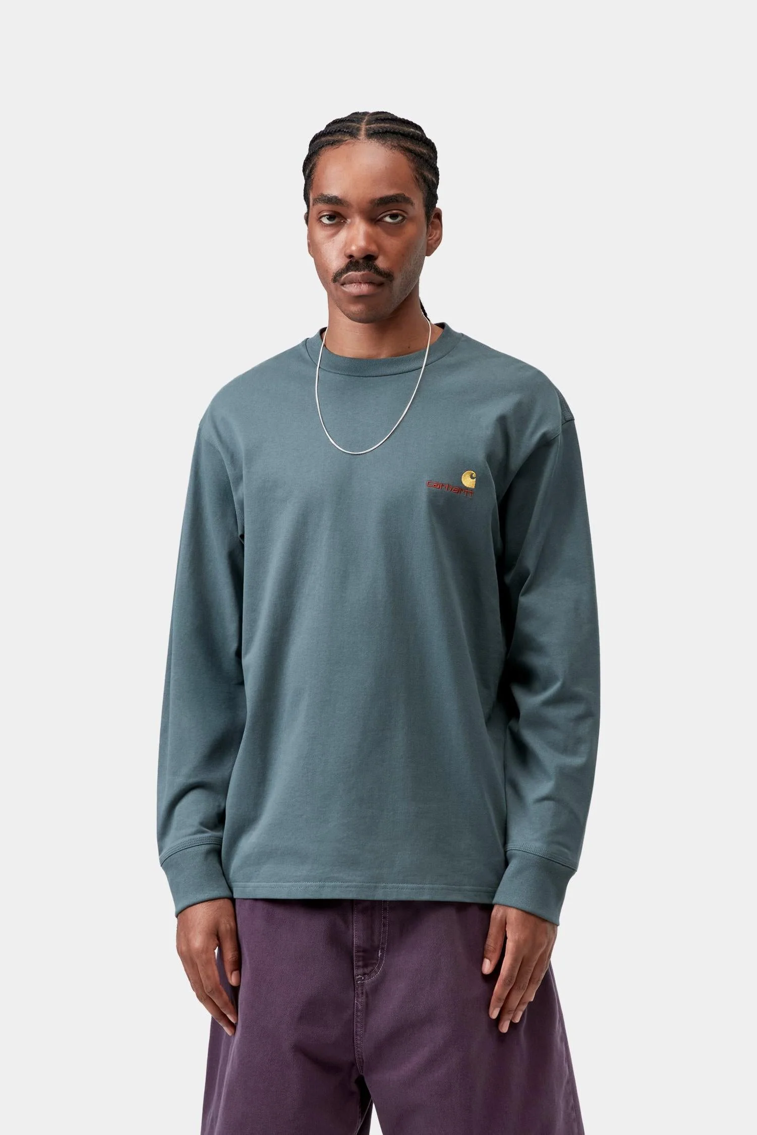 American Script T-Shirt Long Sleeve